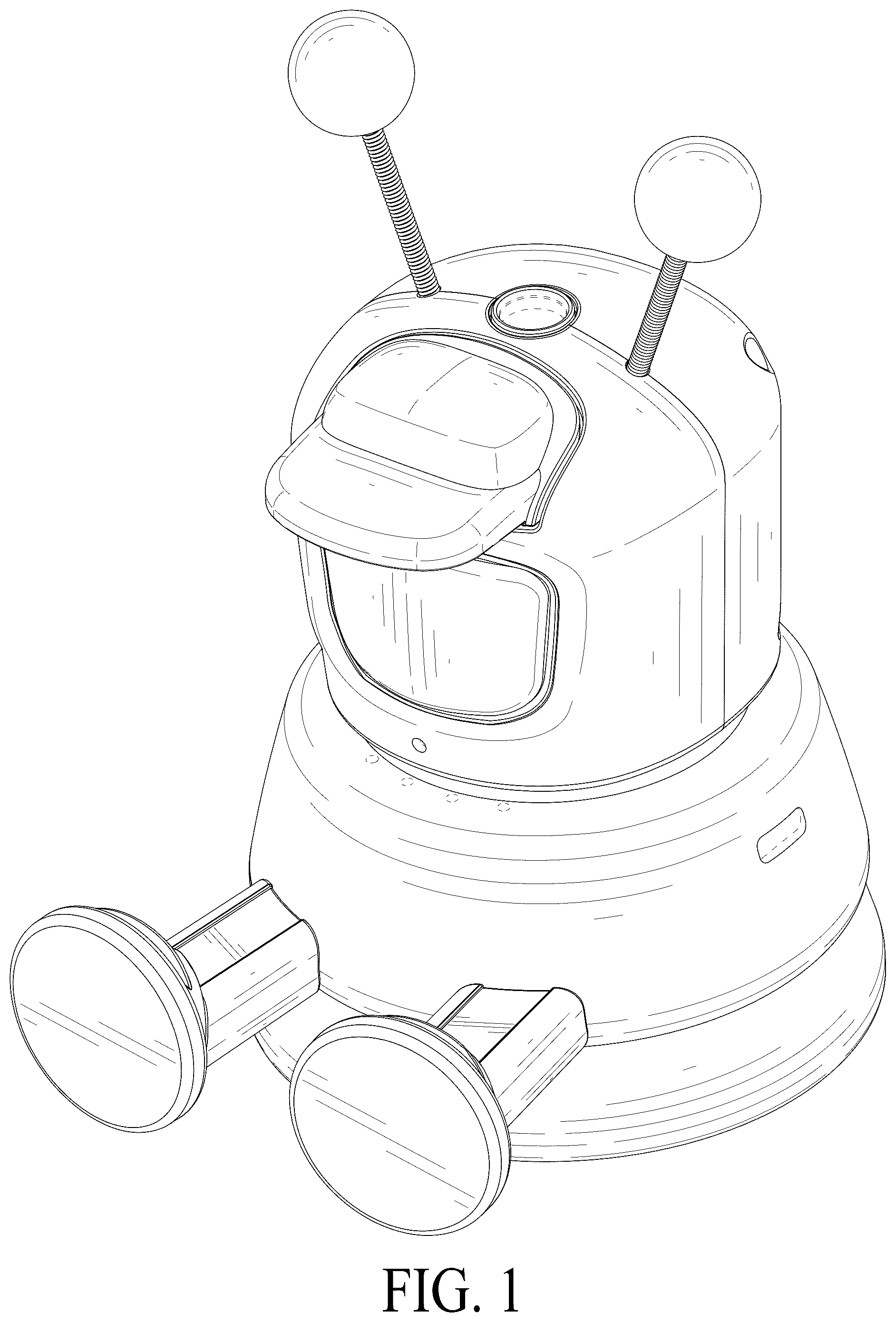 Patent USD1077178 Figure 1 – Car aromatherapy diffuser