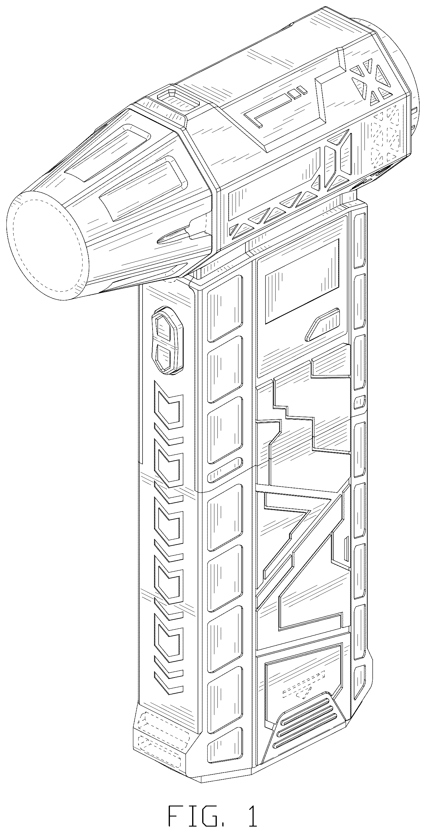 Patent USD1077182 — Fan — Figure 1