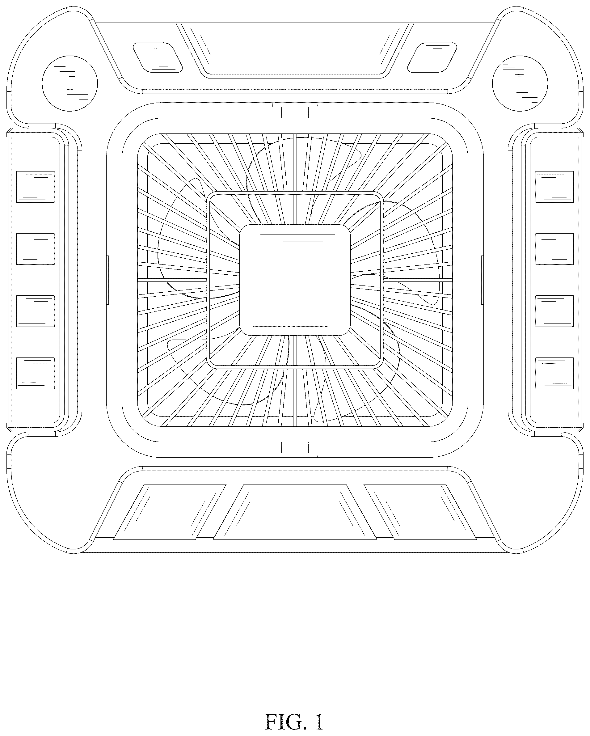 Patent USD1077184 — Personal fan — Figure 1