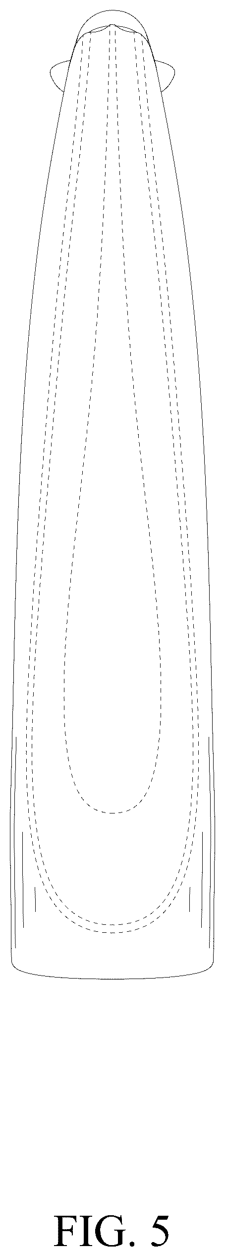 Patent USD1077187 Figure 5 – Neck fan