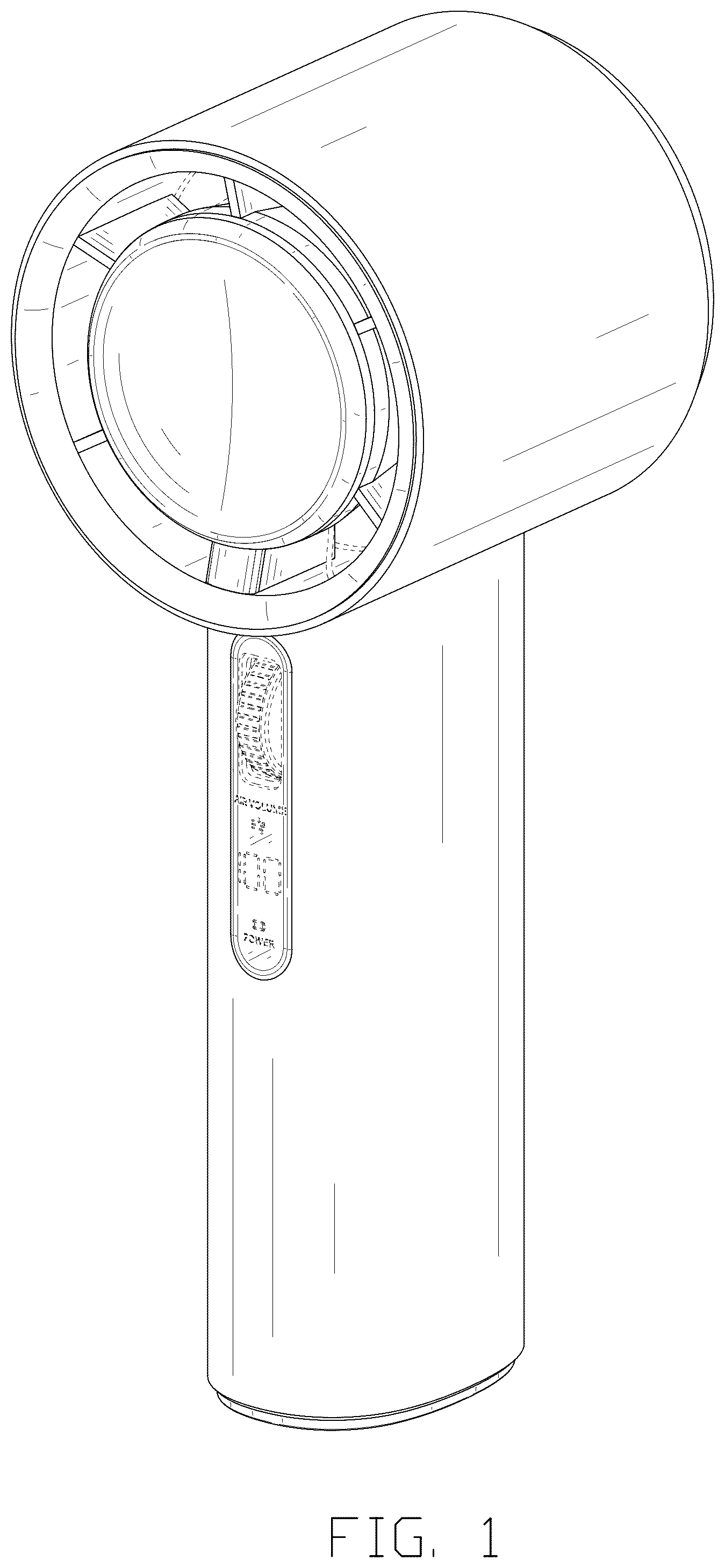 Patent USD1077191 — Portable fan — Figure 1