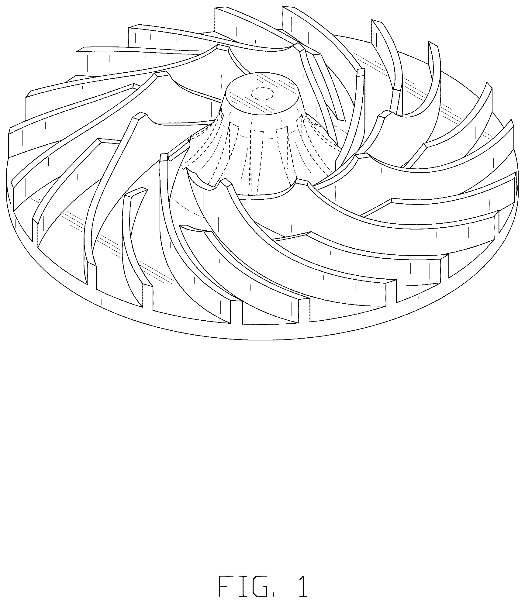 Patent USD1077197 — Fan of a ventilator — Figure 1