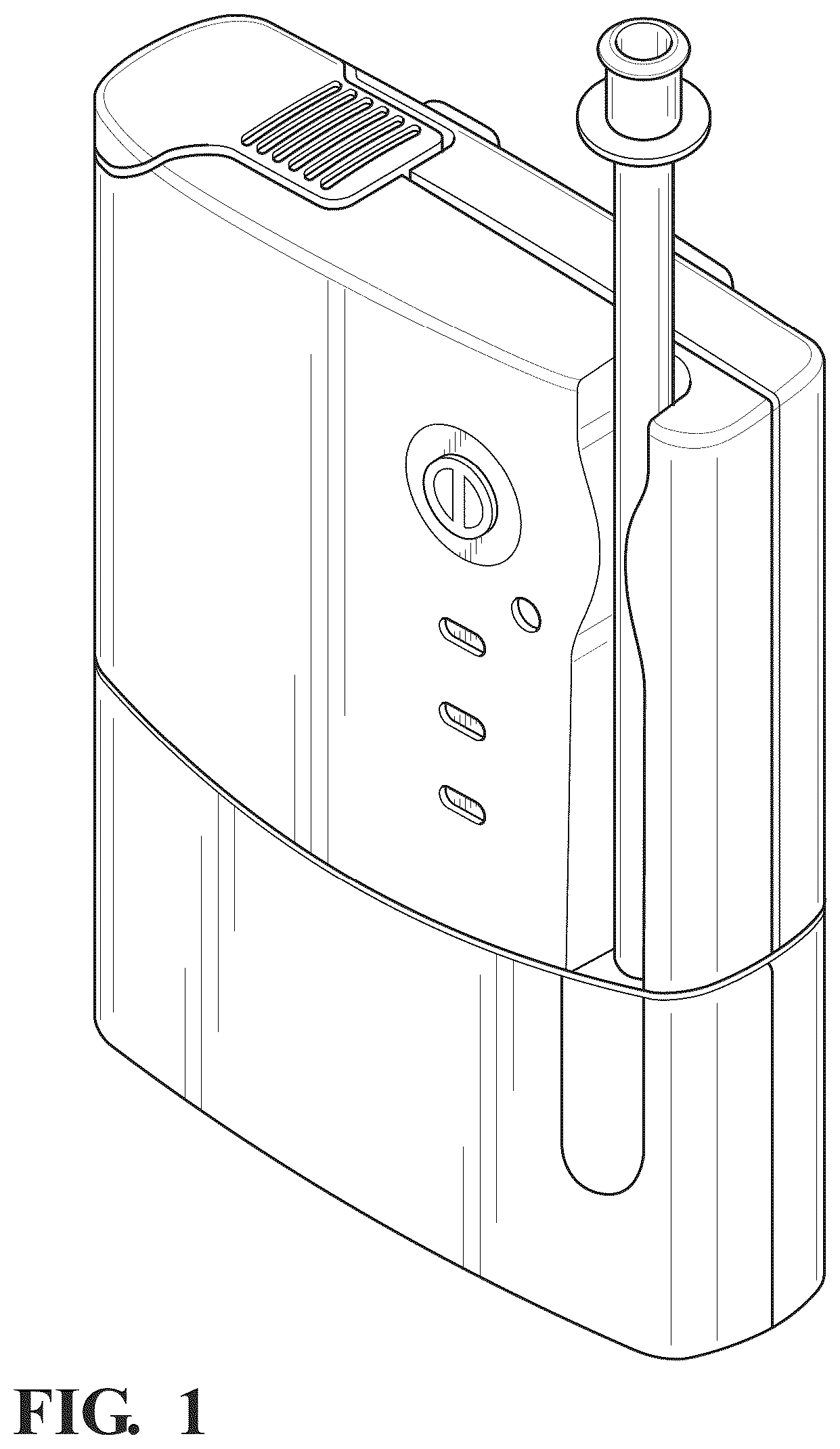 Patent USD1077201 — Wound drainage device — Figure 1