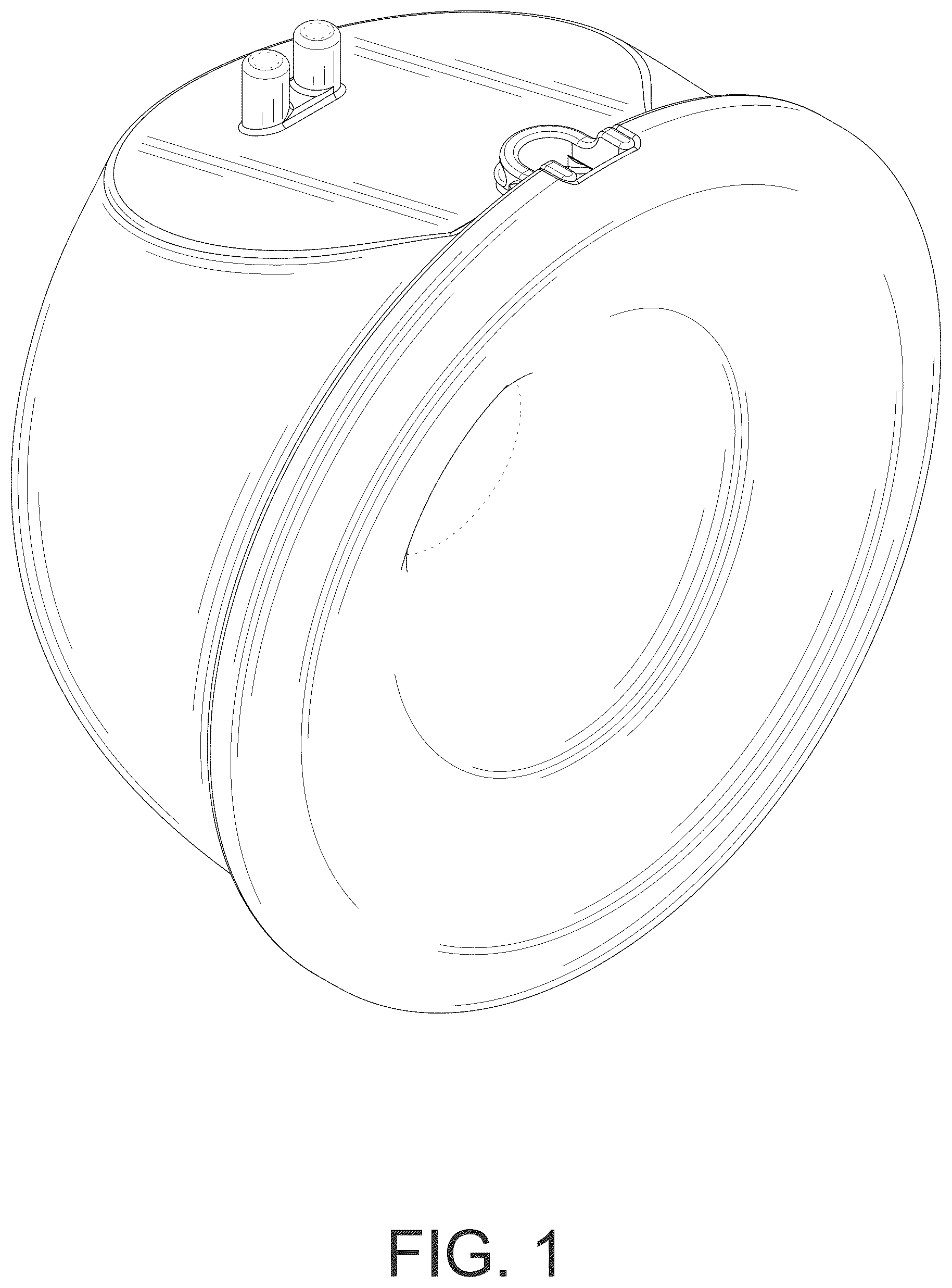 Patent USD1077204 — Breast milk collector — Figure 1