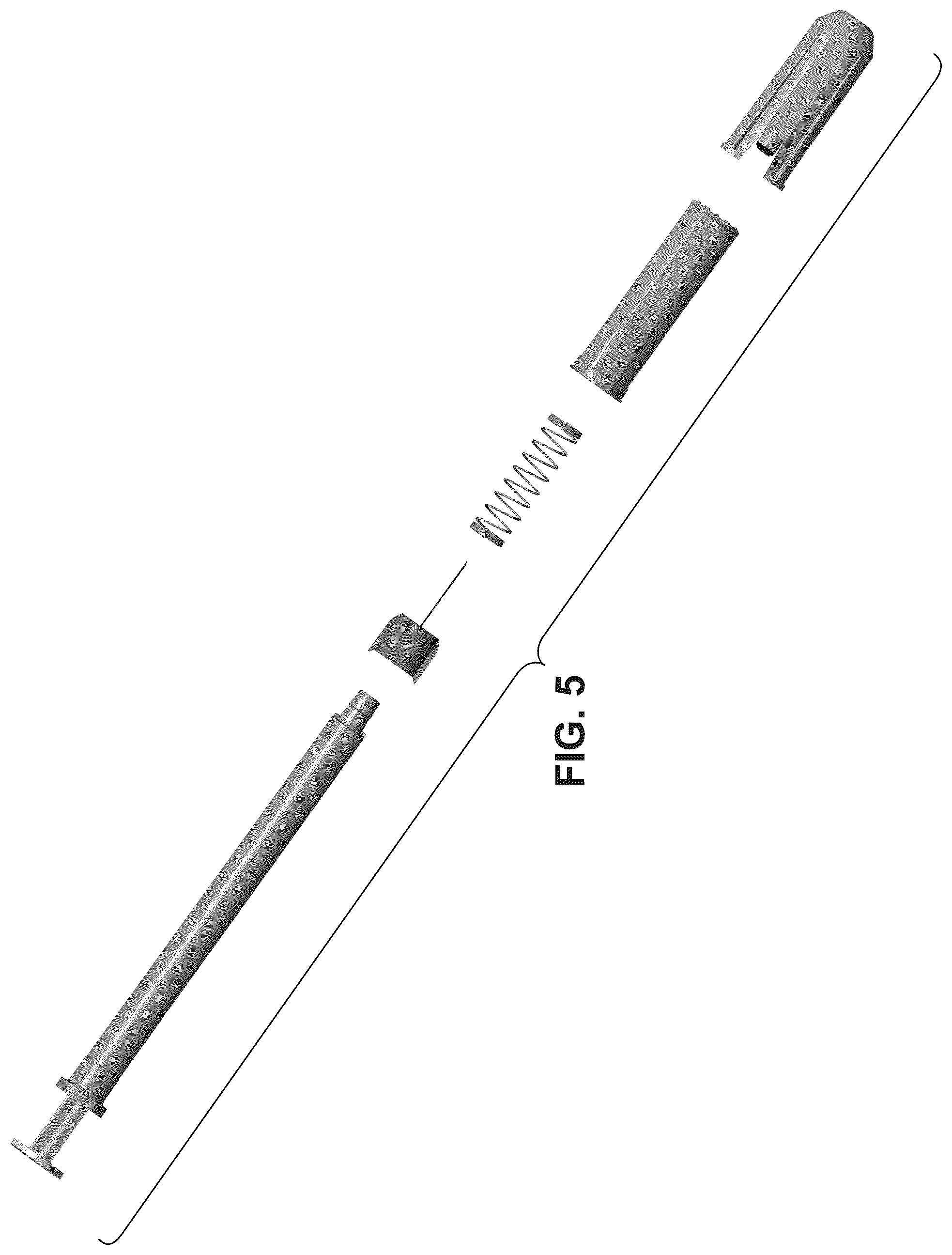 Patent USD1077211 Figure 5 – Safety mechanism for hypodermic needle