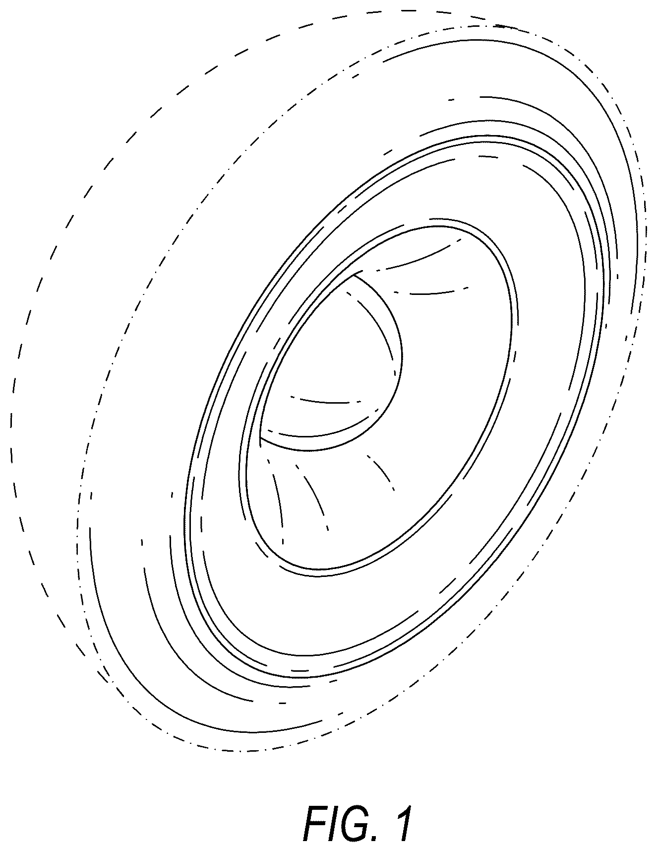 Patent USD1077227 — Breast implant enhancement device — Figure 1