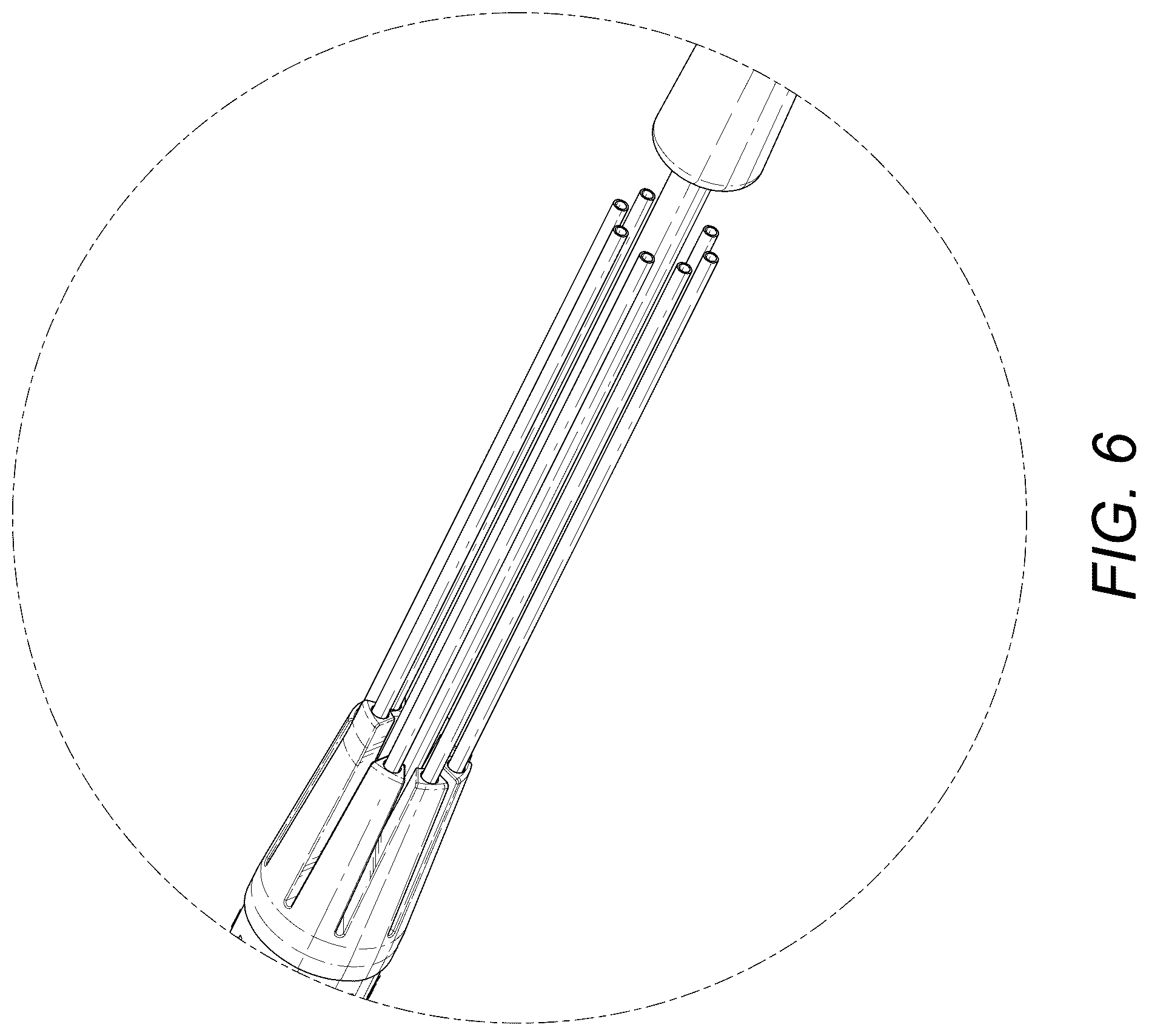 Patent USD1077229 Figure 6 – Brachytherapy applicator