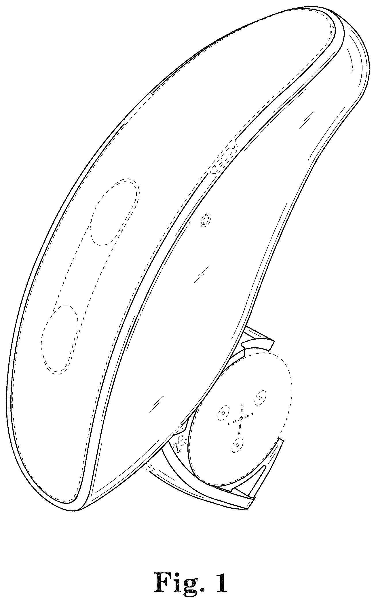 Patent USD1077234 — Hearing device — Figure 1