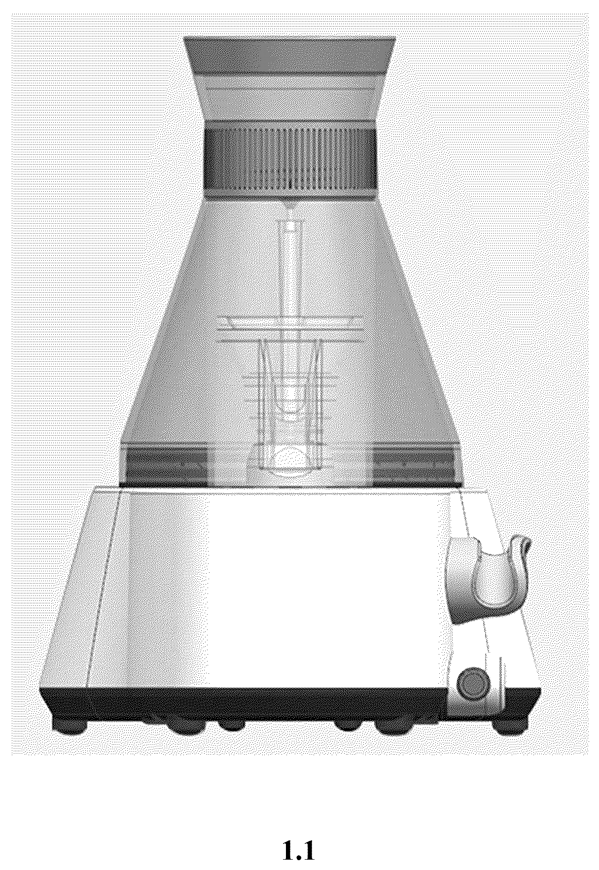 Patent USD1077236 Figure 1 – Ultrasonic sandblasting therapy device