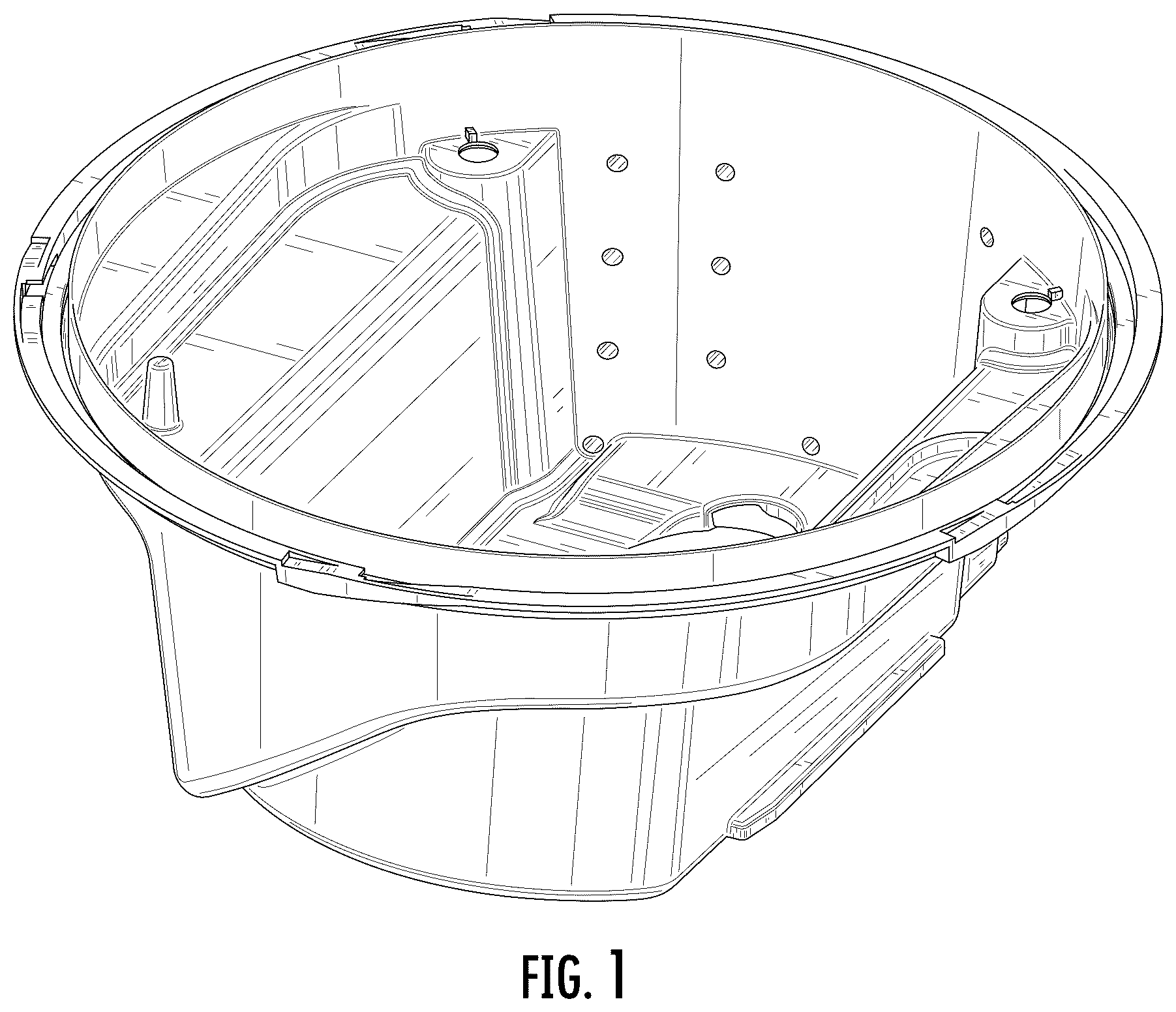 Patent USD1077238 — Tissue maintenance and assessment device tissue container — Figure 1