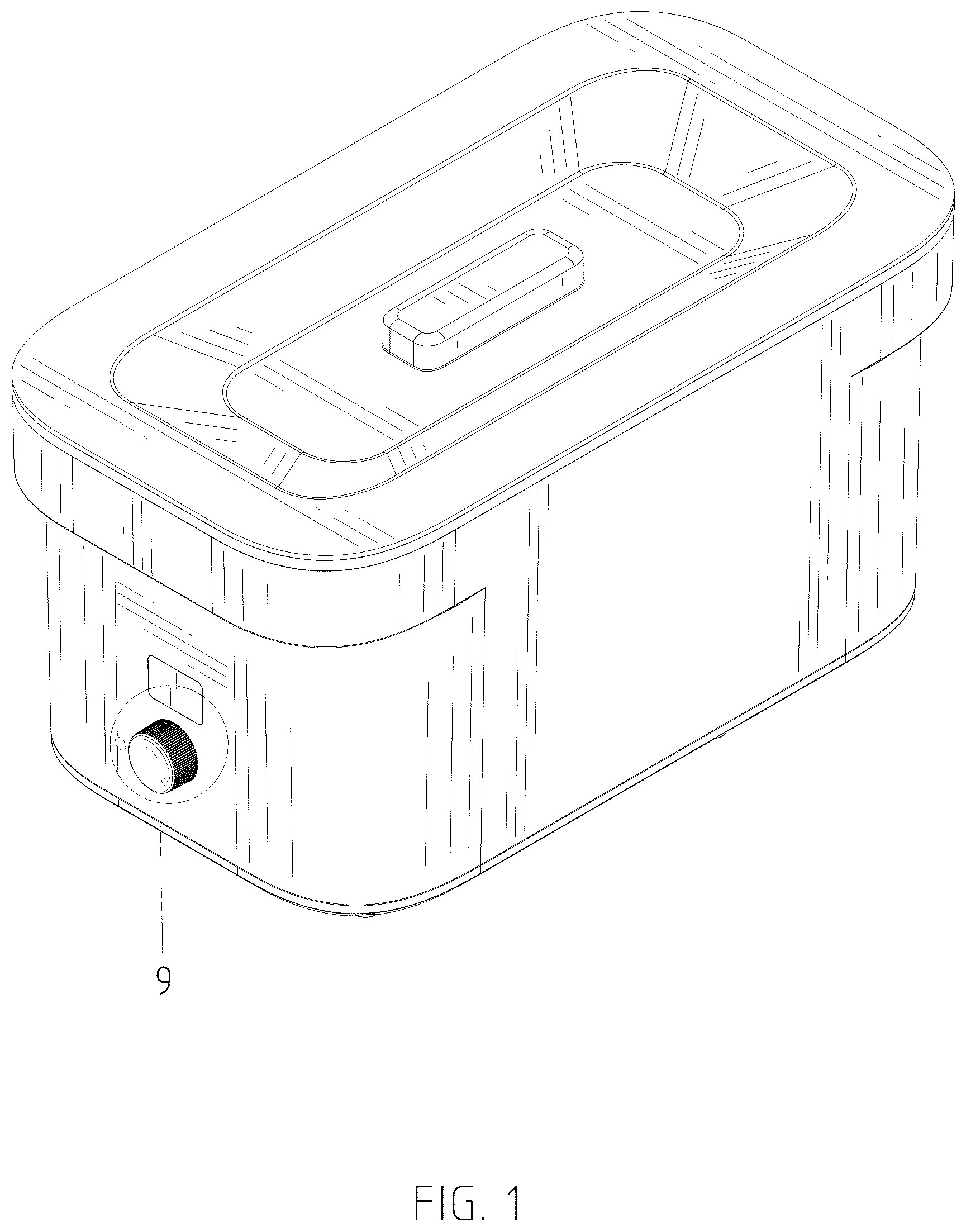Patent USD1077248 — Paraffin wax machine — Figure 1