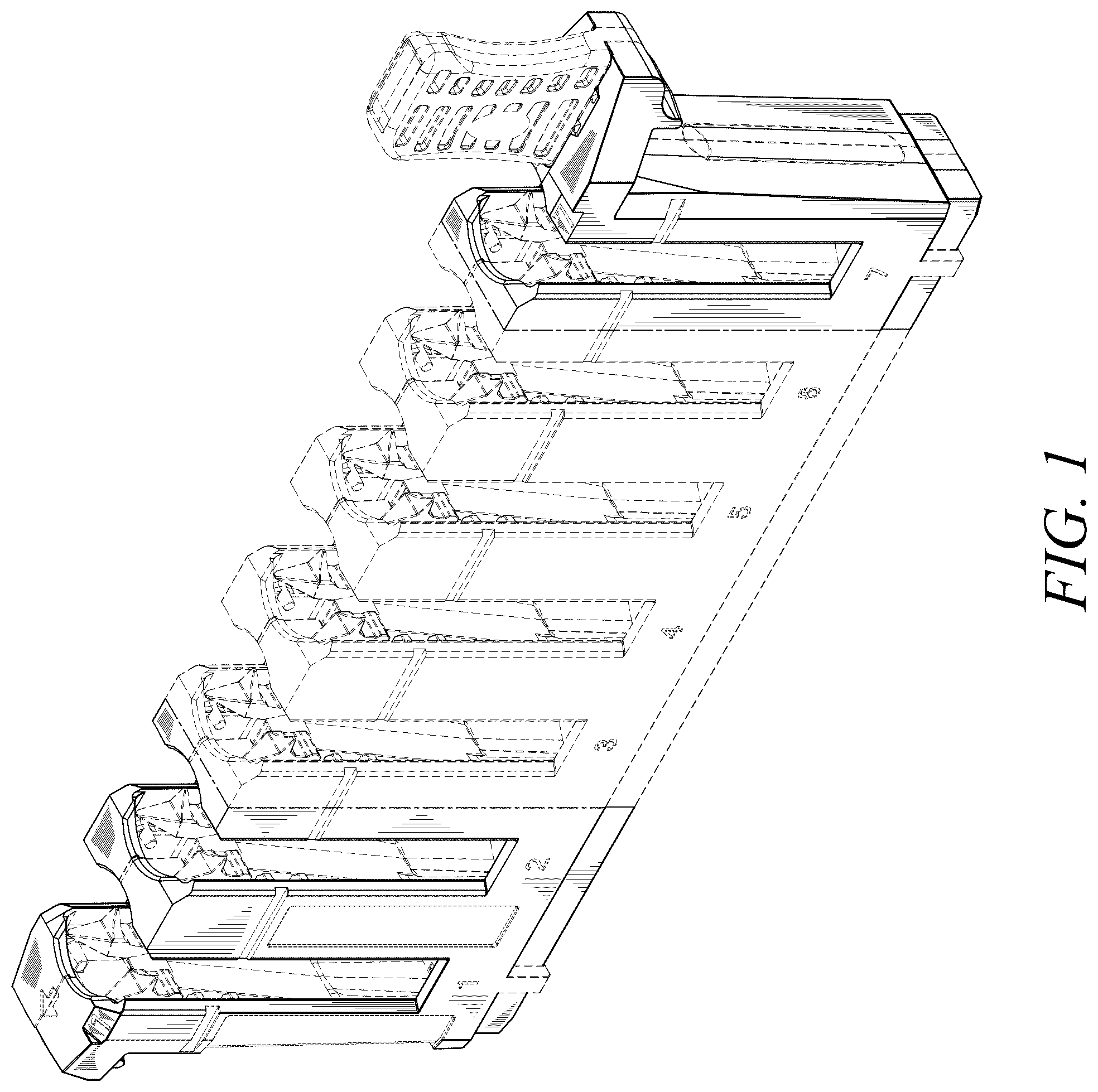 Patent USD1077271 — Sample rack — Figure 1