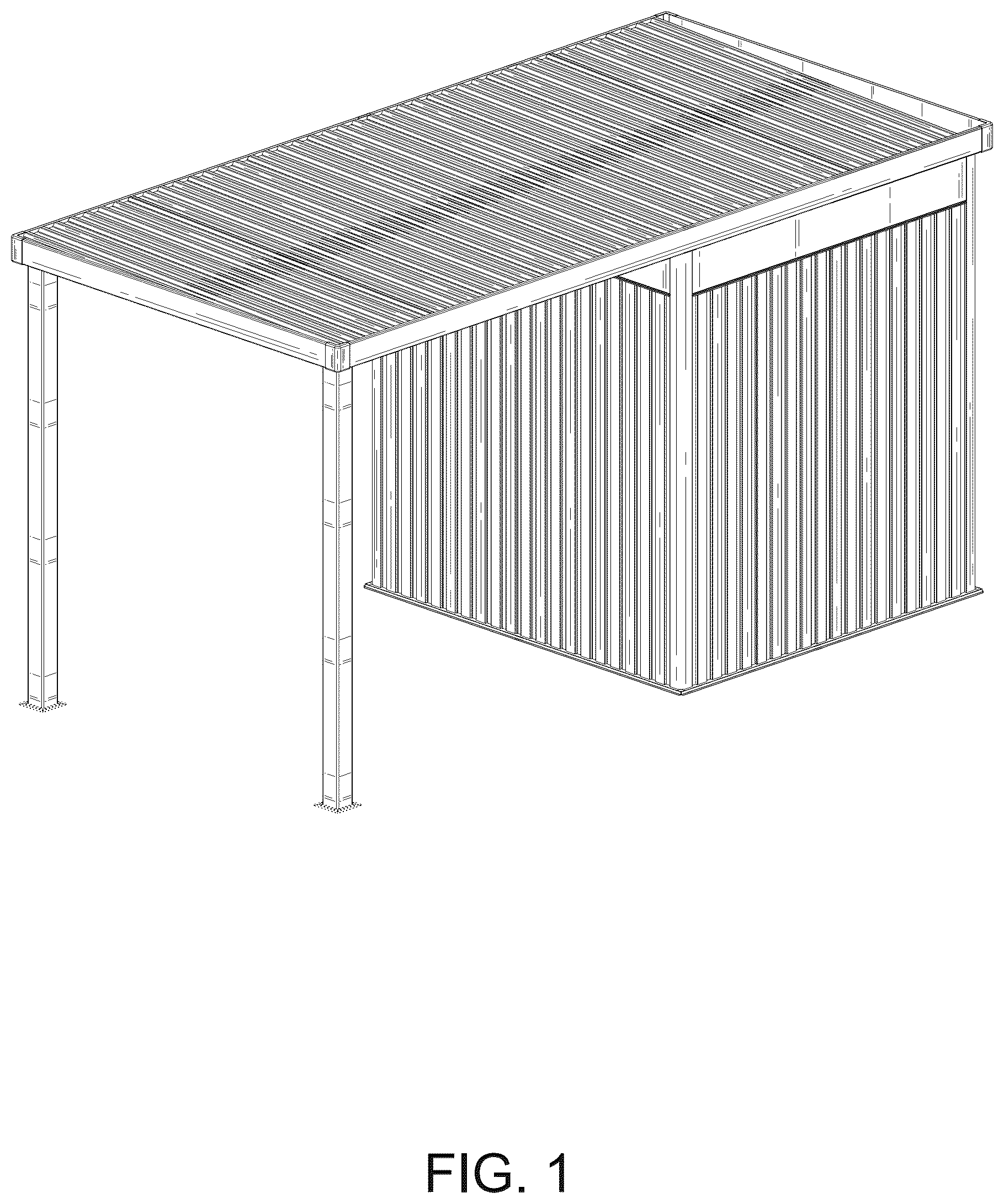 Patent USD1077274 — Shed — Figure 1