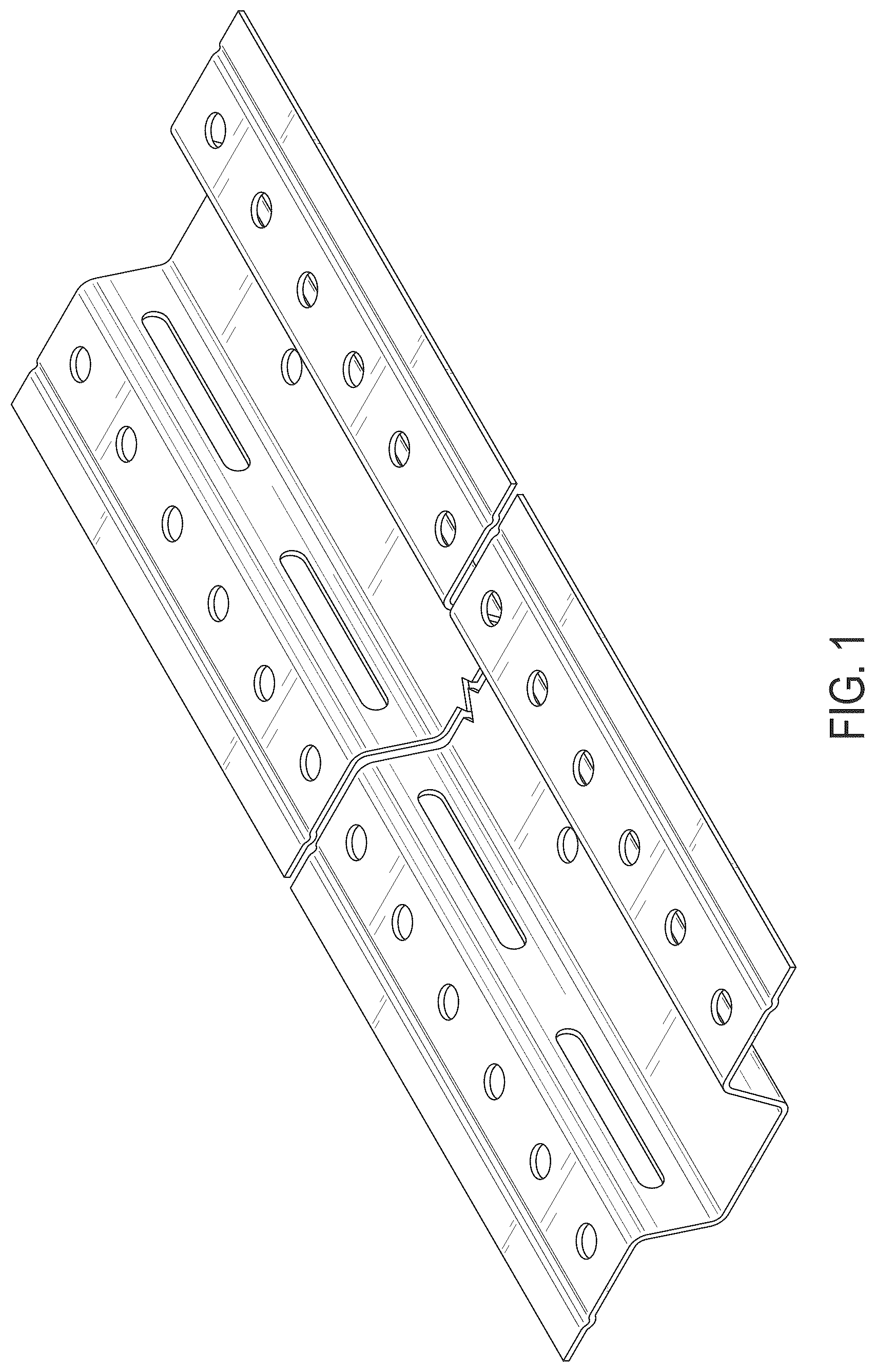 Patent USD1077281 — Furring channel — Figure 1