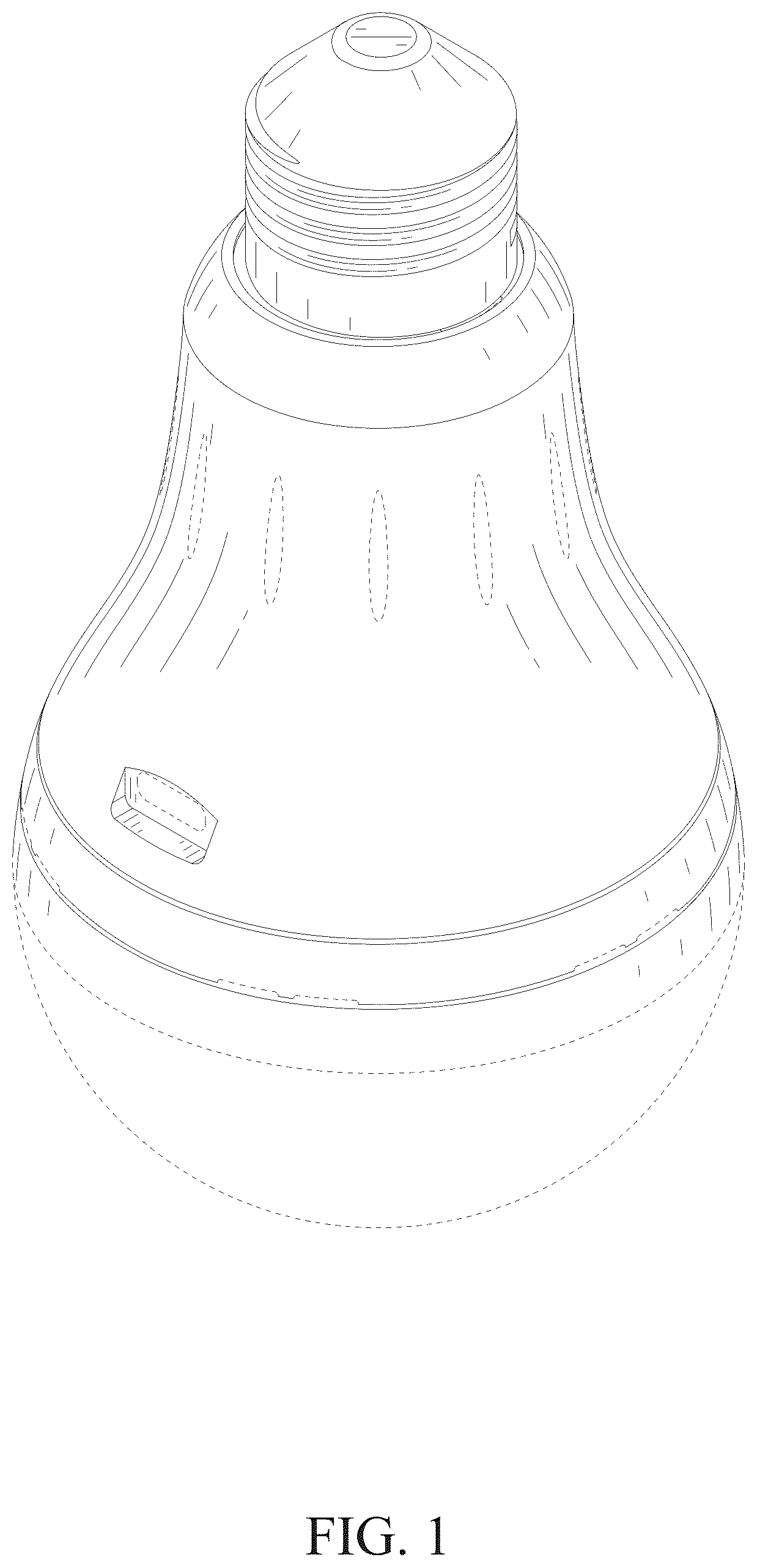 Patent USD1077285 — Light bulb — Figure 1