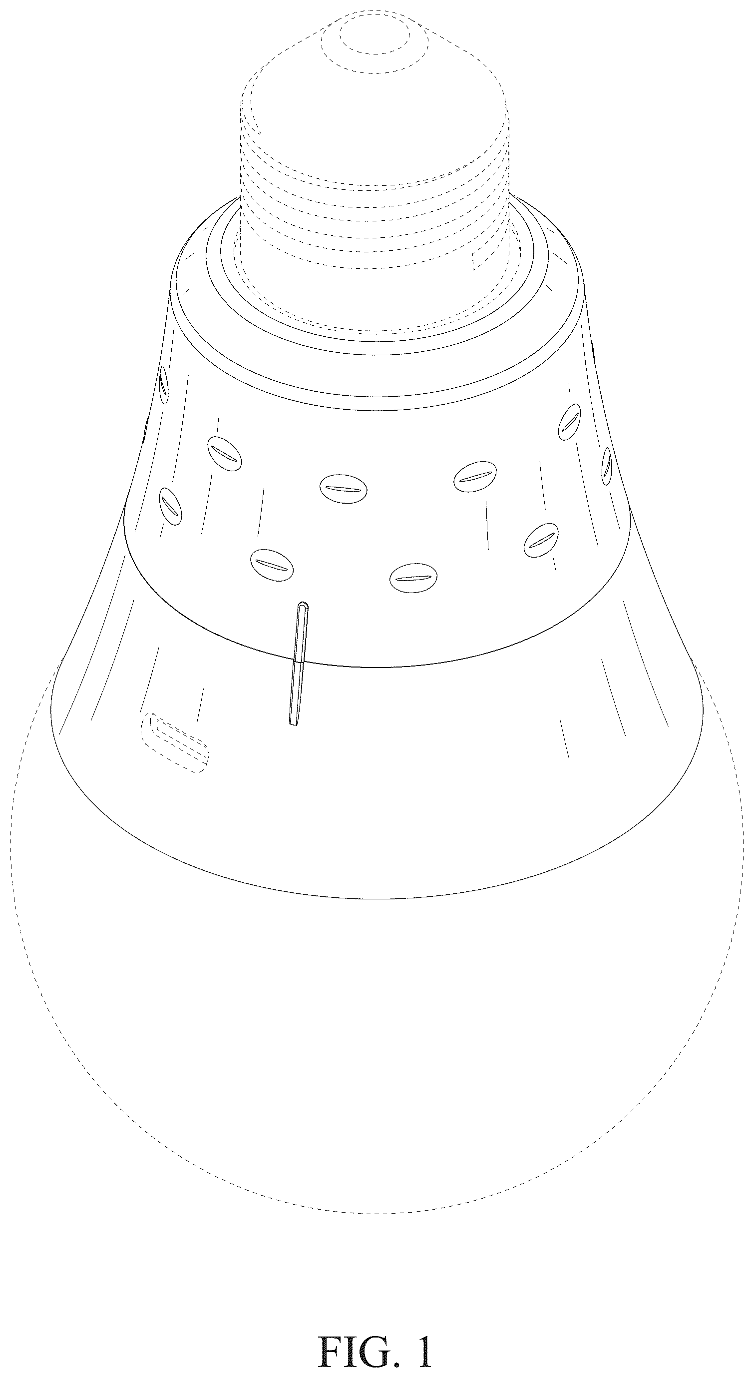 Patent USD1077286 — Light bulb — Figure 1