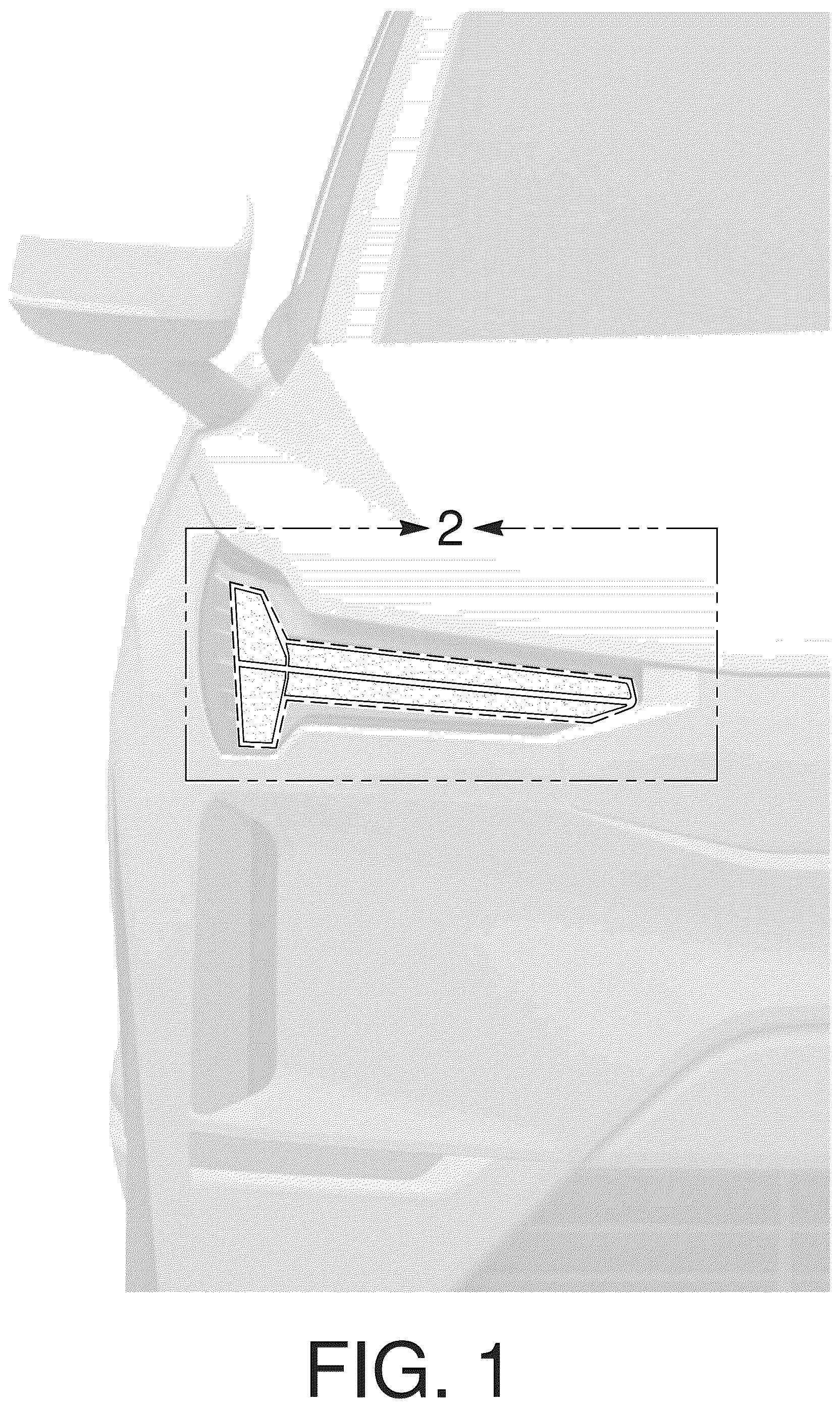 Patent USD1077289 — Vehicle headlight with illuminable light sequence — Figure 1