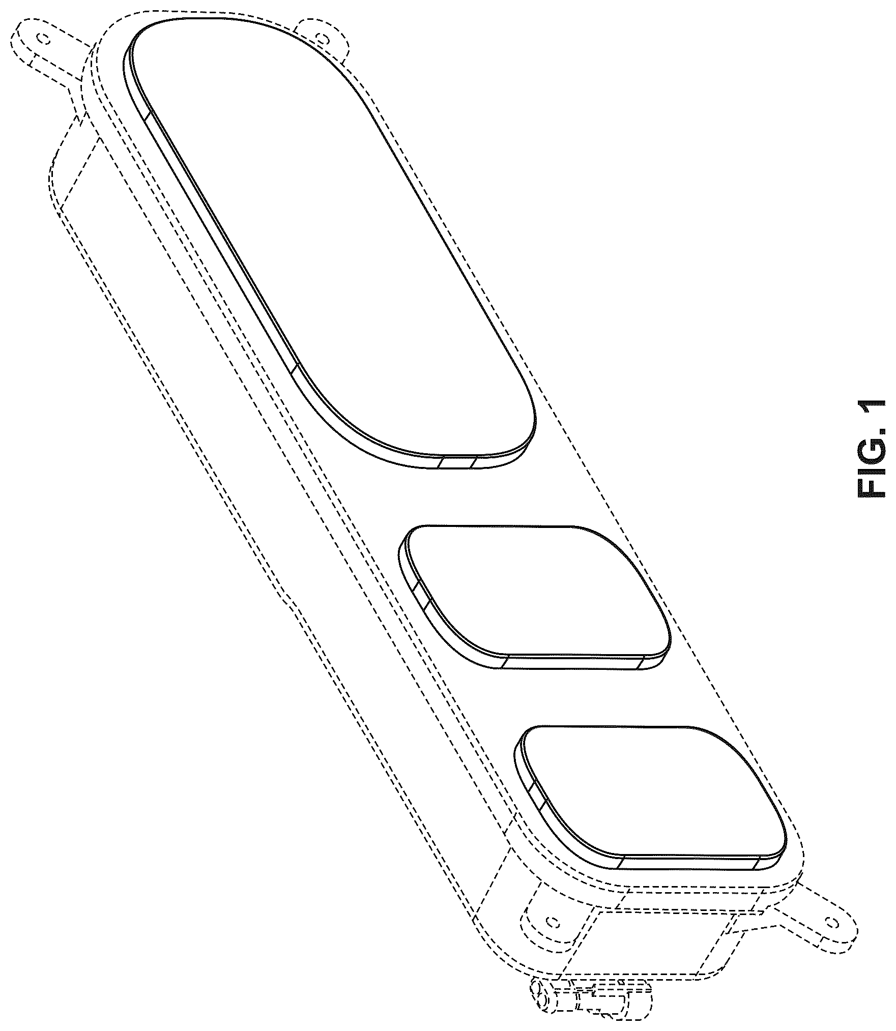 Patent USD1077290 — Rear light for a vehicle — Figure 1