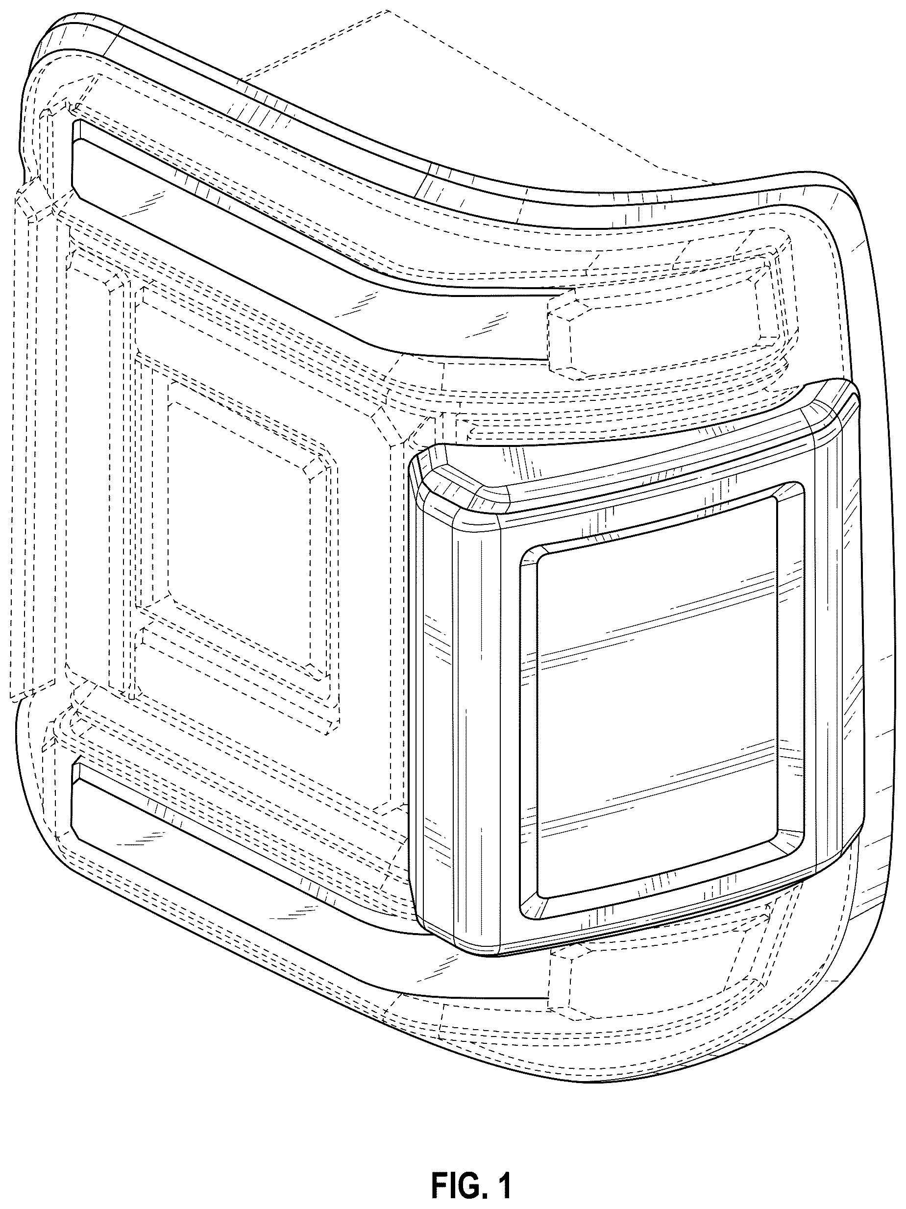Patent USD1077294 Figure 1 – Vehicle light