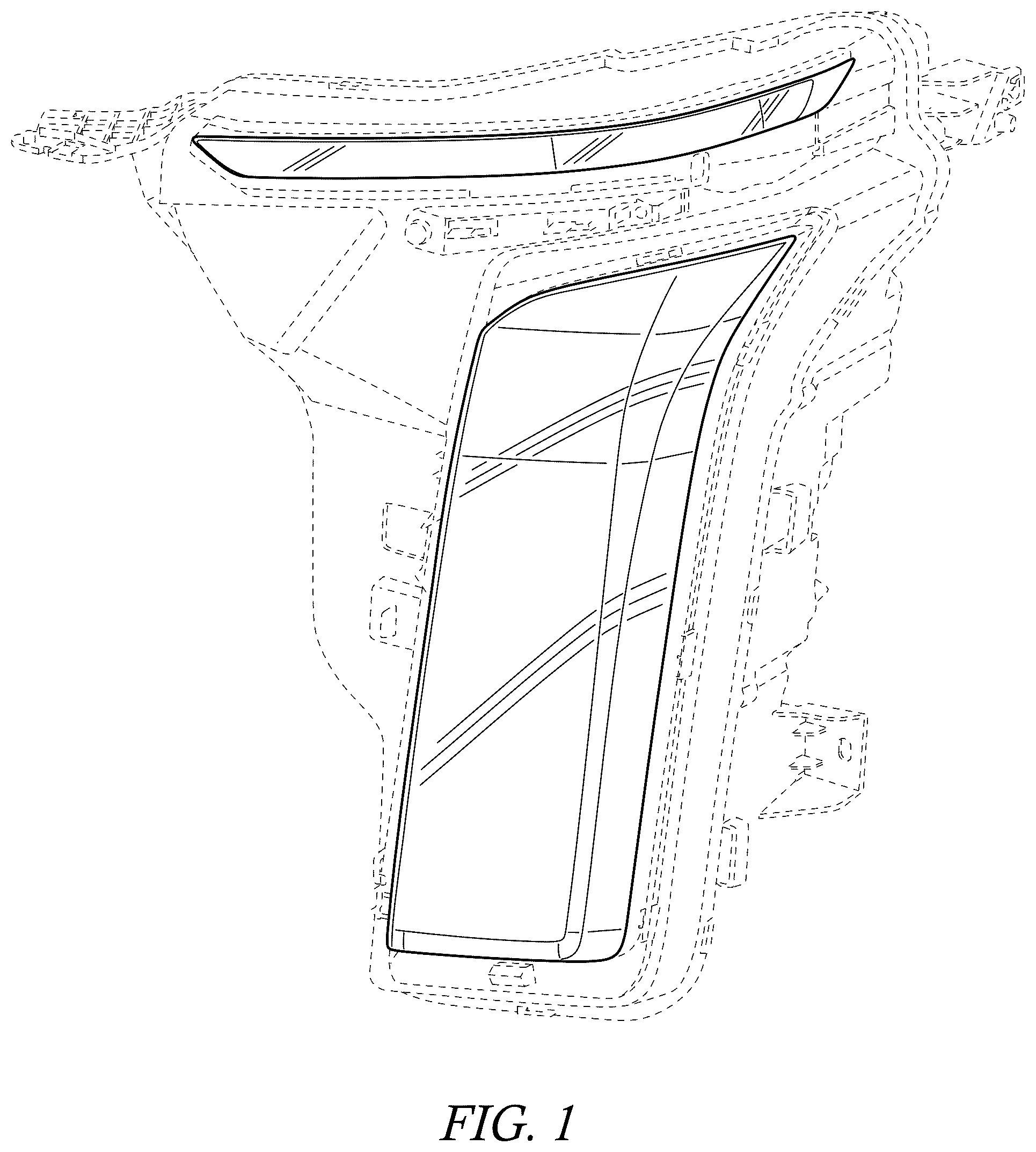 Patent USD1077295 — Vehicle headlamp — Figure 1