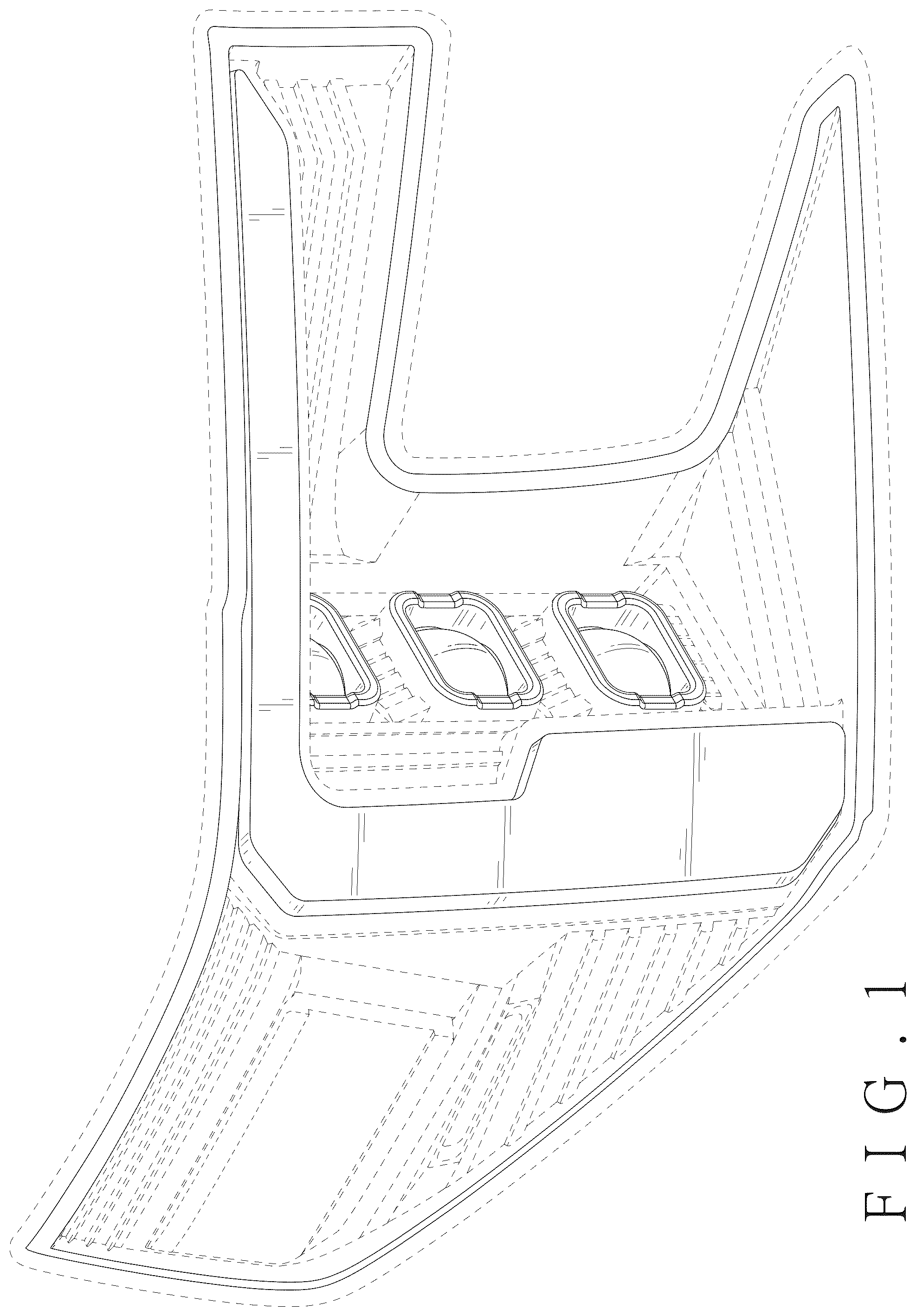 Patent USD1077297 — Vehicle headlight — Figure 1