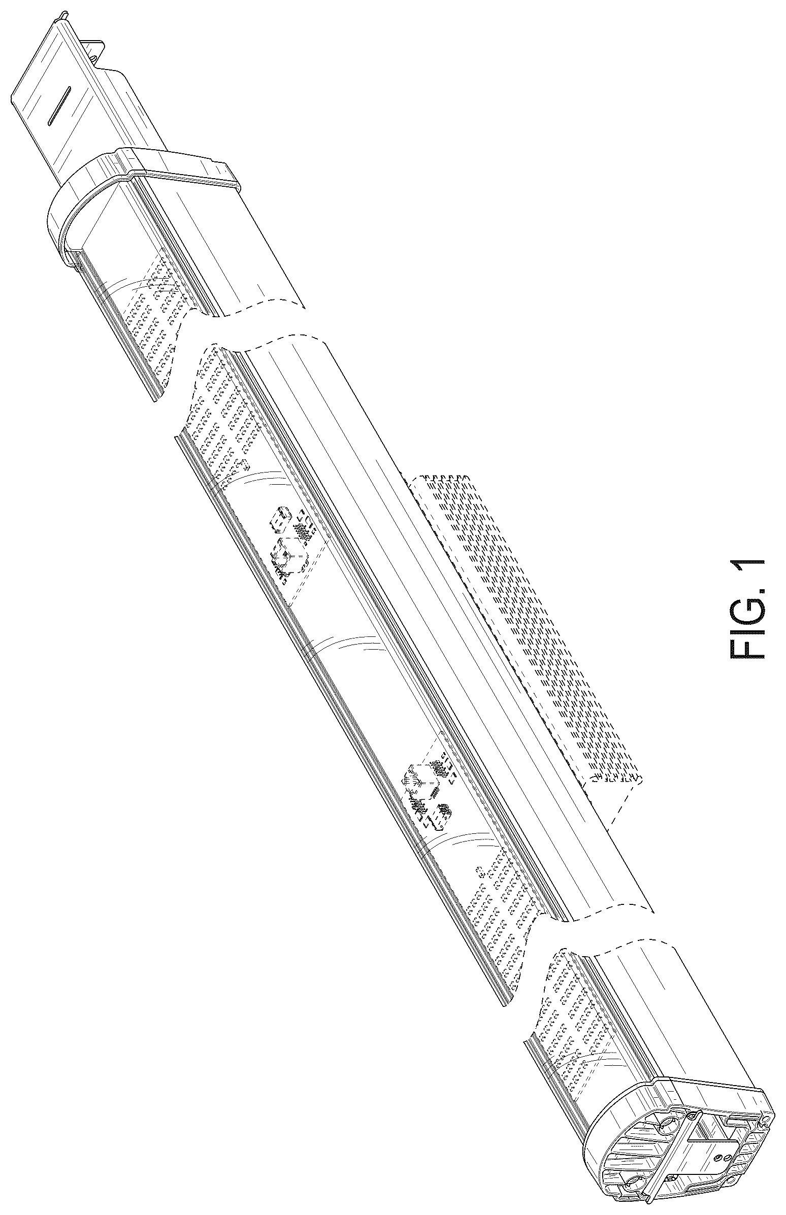 Patent USD1077318 Figure 1 – Light fixture