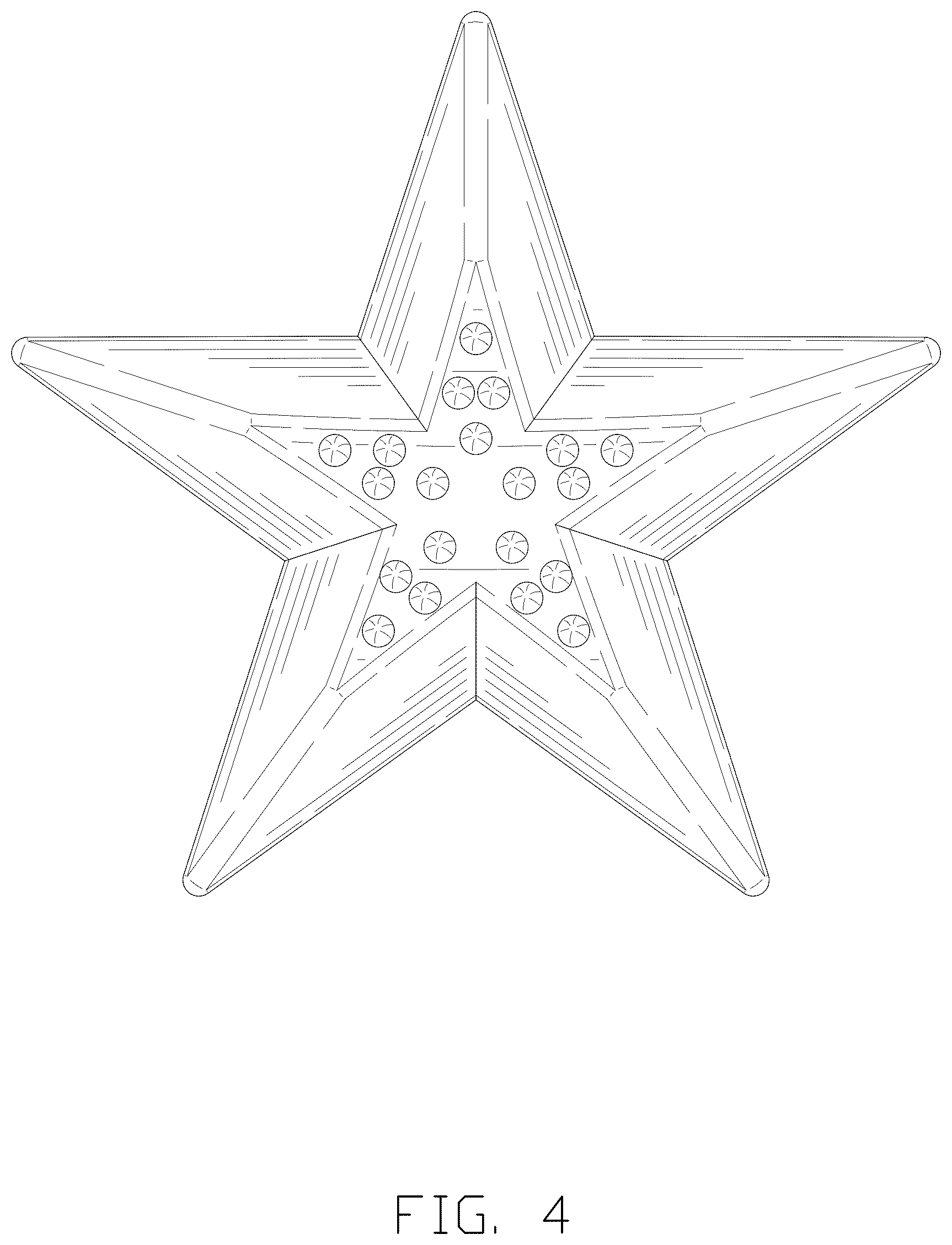 Patent USD1077331 Figure 4 – Decorative lamp