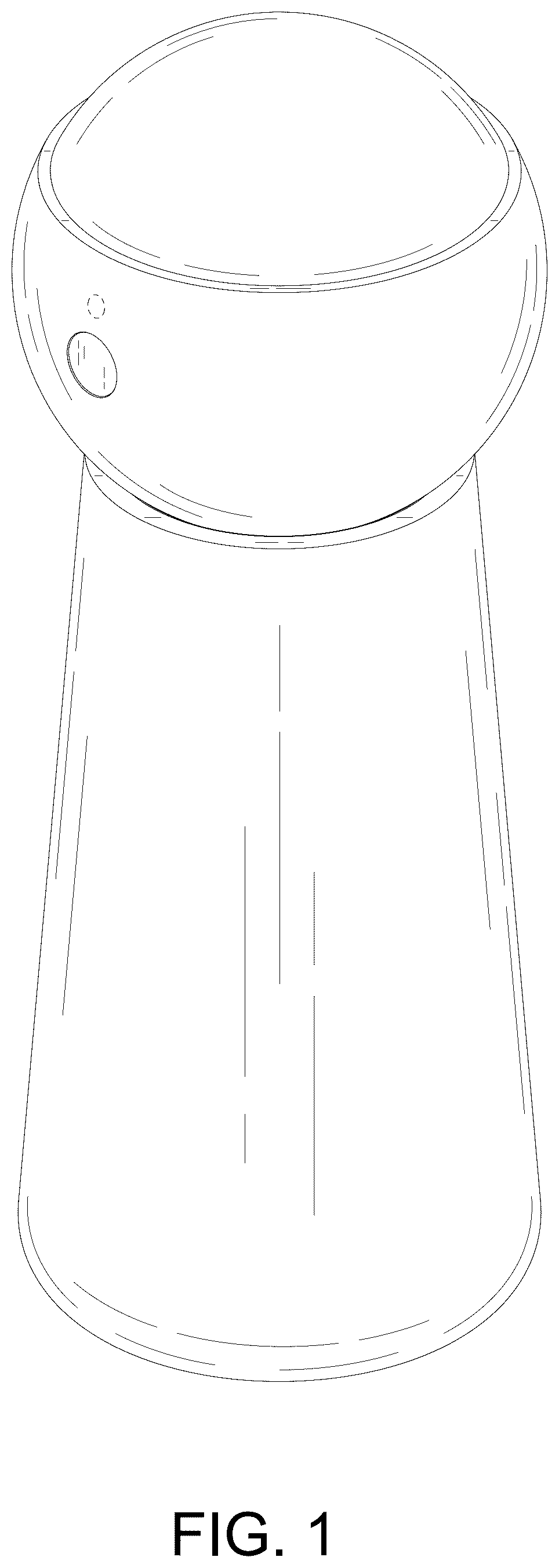 Patent USD1077340 — Lamp — Figure 1