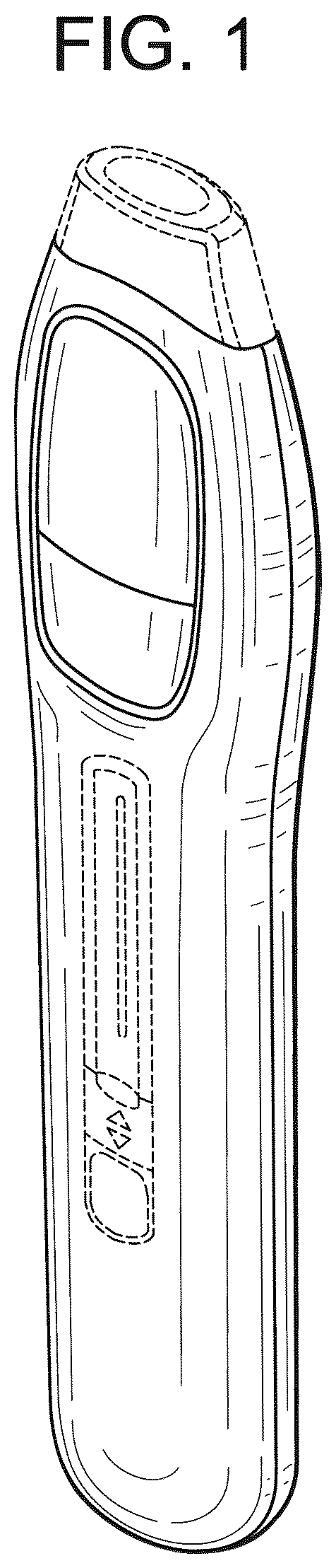 Patent USD1077344 — Electronic vaping device — Figure 1