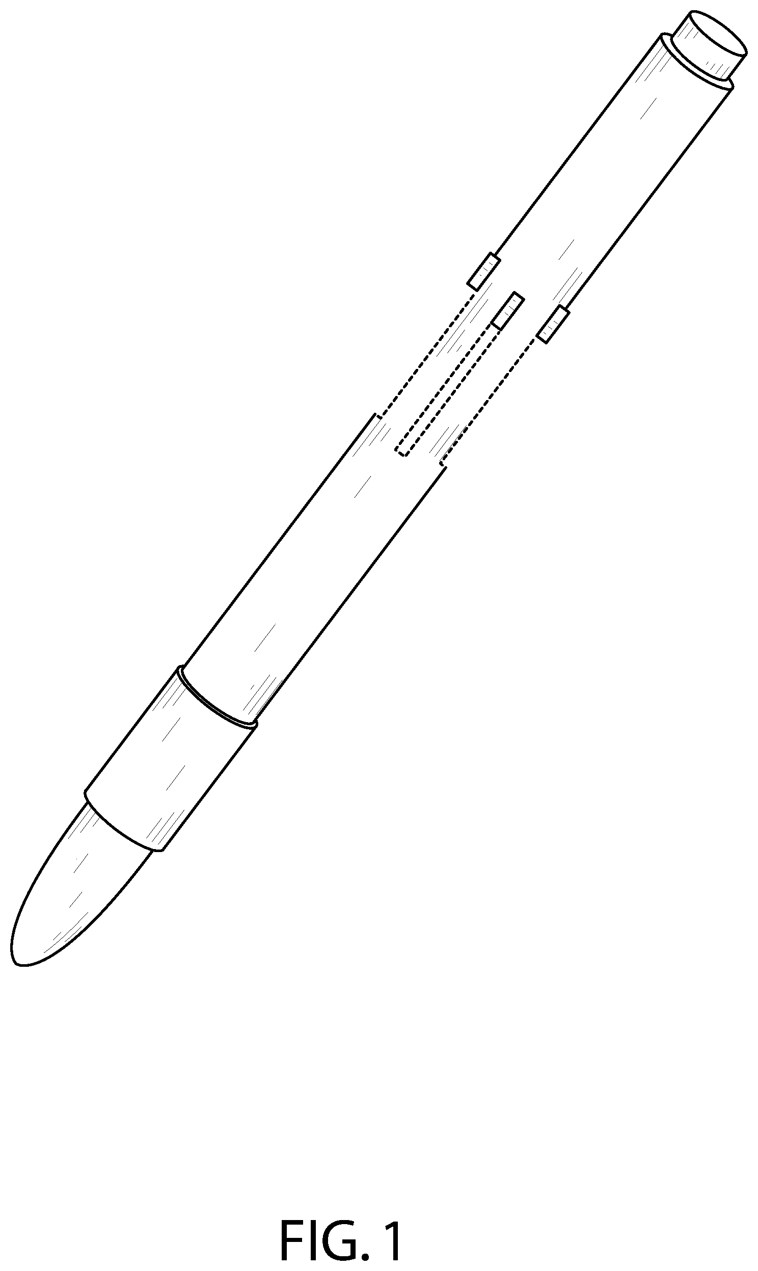 Patent USD1077349 — Makeup pen — Figure 1