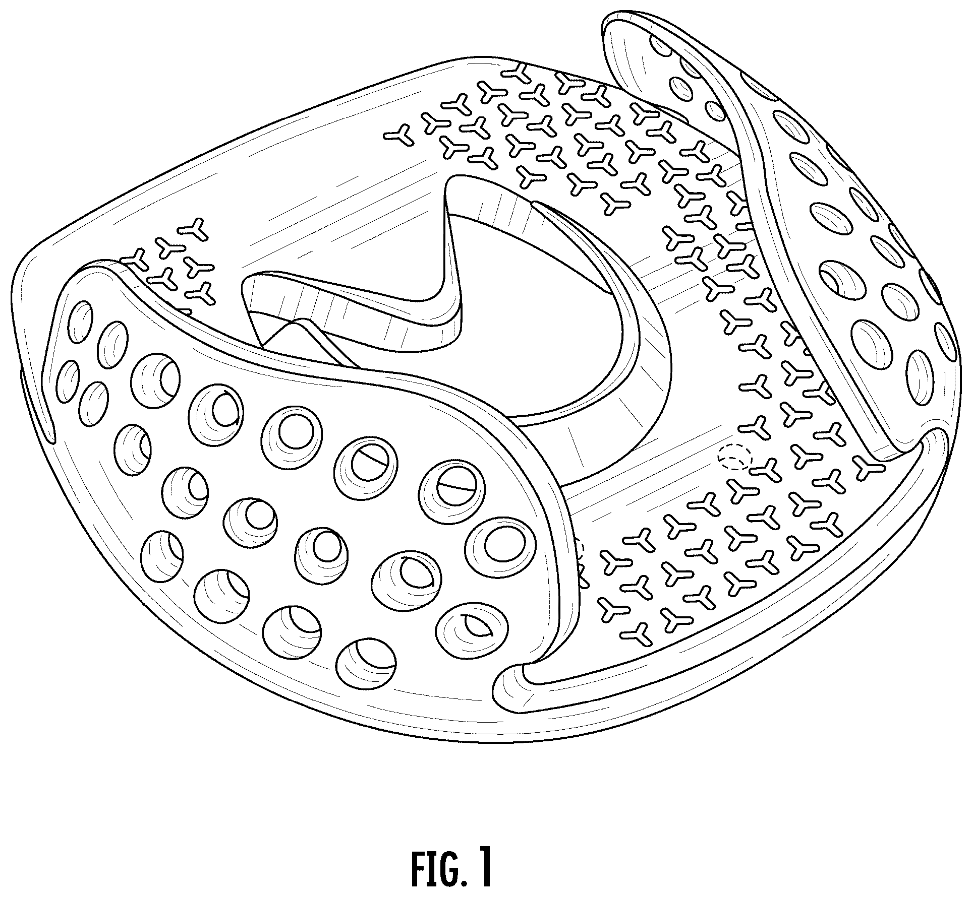 Patent USD1077372 — Horse shoe — Figure 1