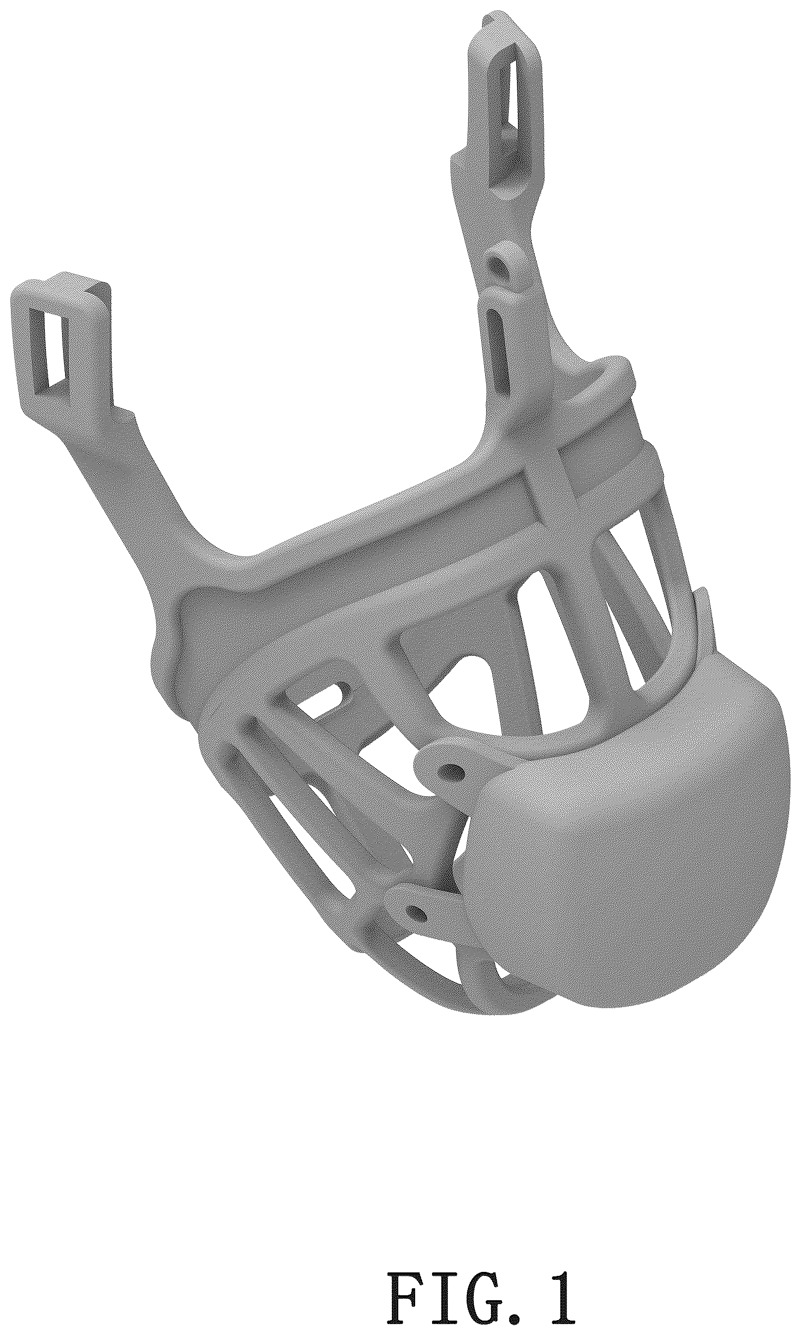 Patent USD1077373 Figure 1 – Dog muzzle