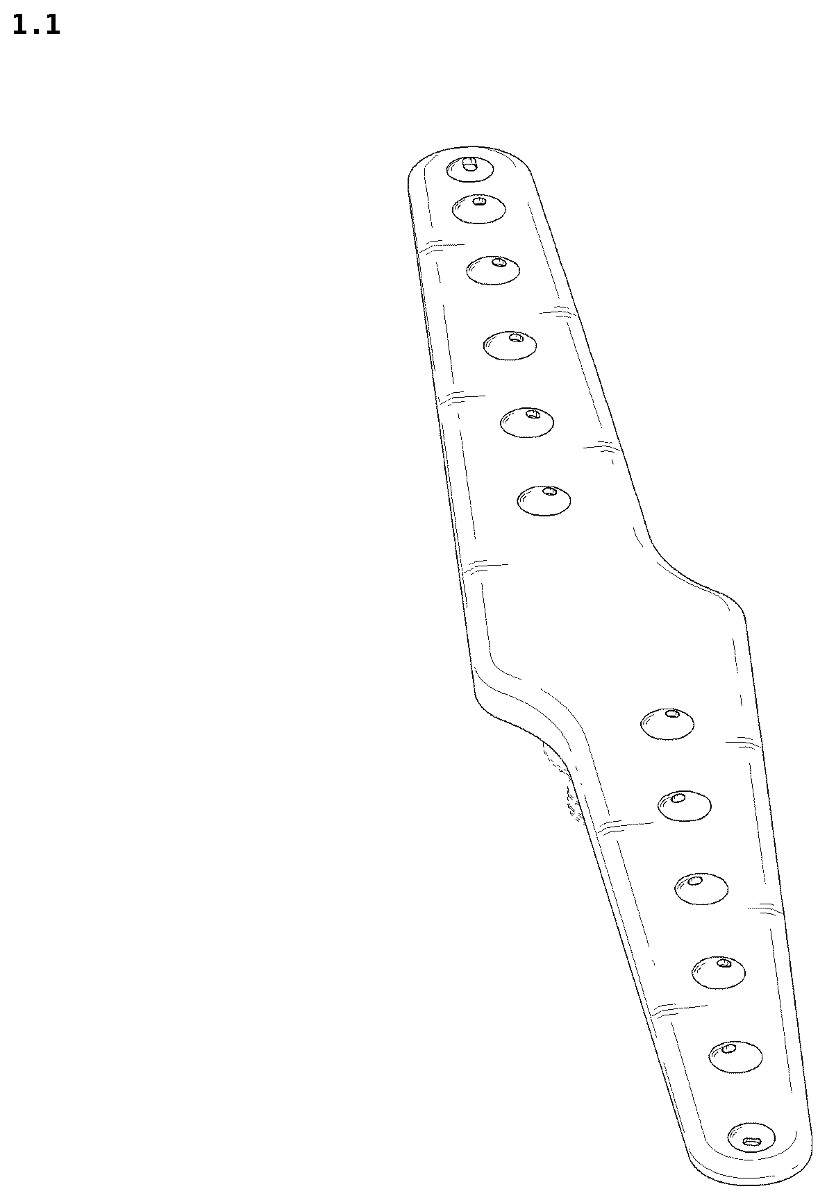 Patent USD1077382 — Nozzle for dishwasher — Figure 1