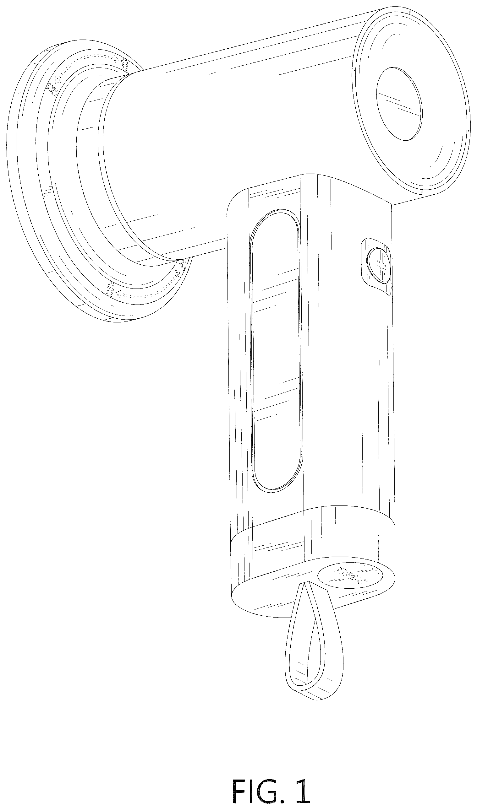 Patent USD1077387 — Electric cleaning brush — Figure 1