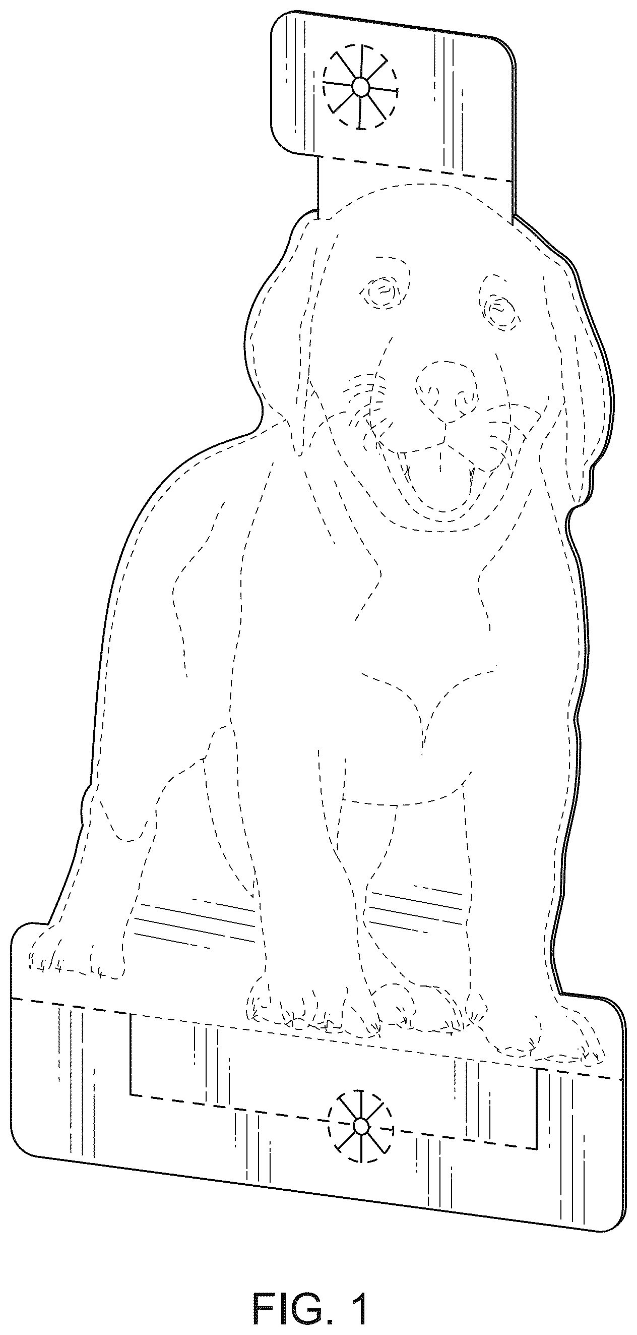 Patent USD1077398 — Cover for handled implements — Figure 1