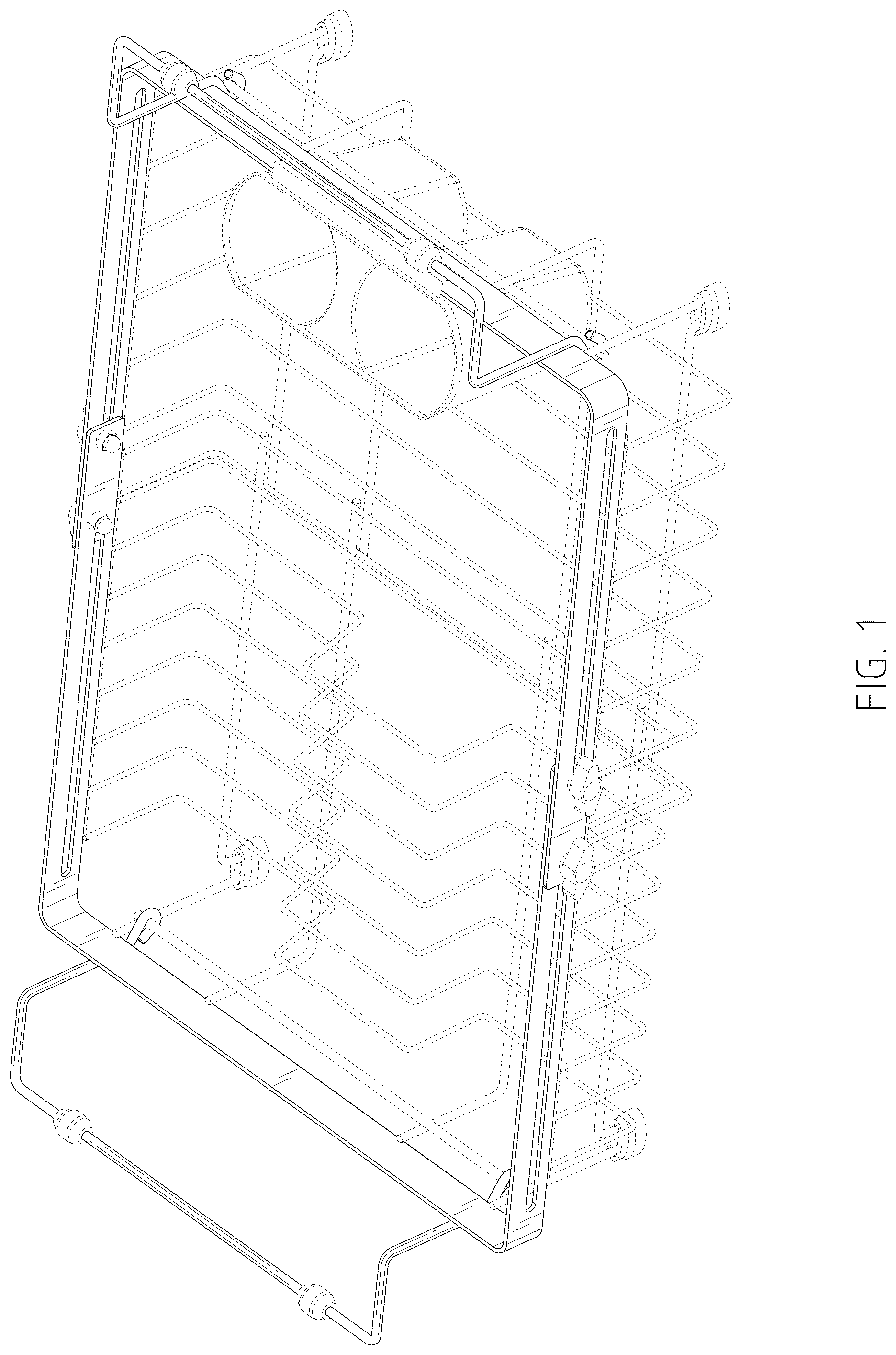Patent USD1077401 — Dish drying rack — Figure 1