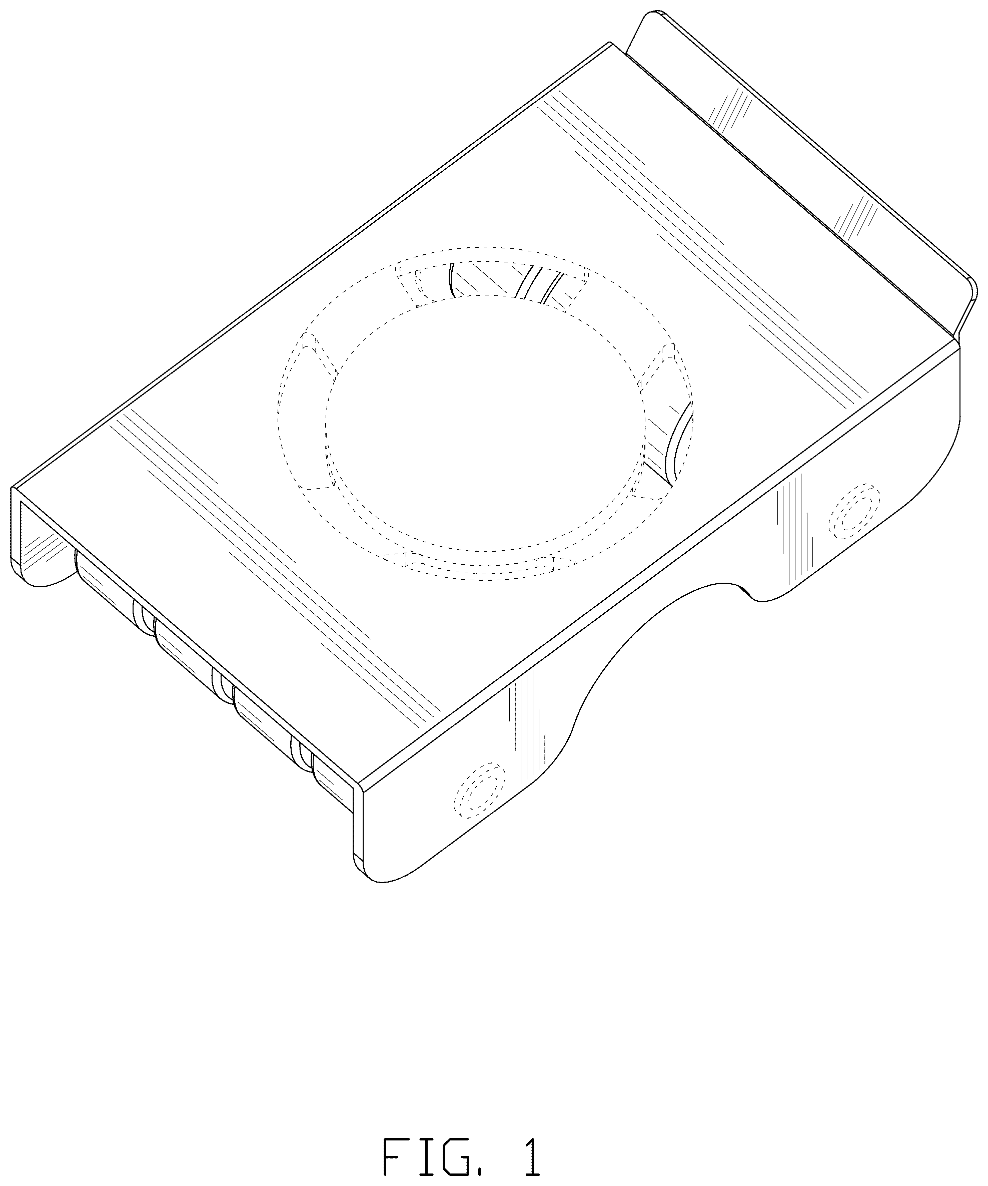 Patent USD1077412 Figure 1 – Mobile pulley pad