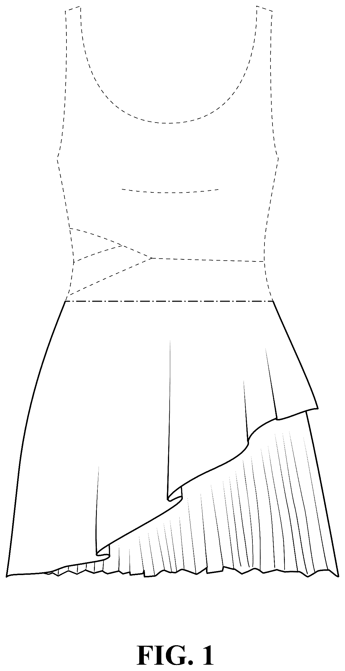 Patent USD1077417 — Garment — Figure 1