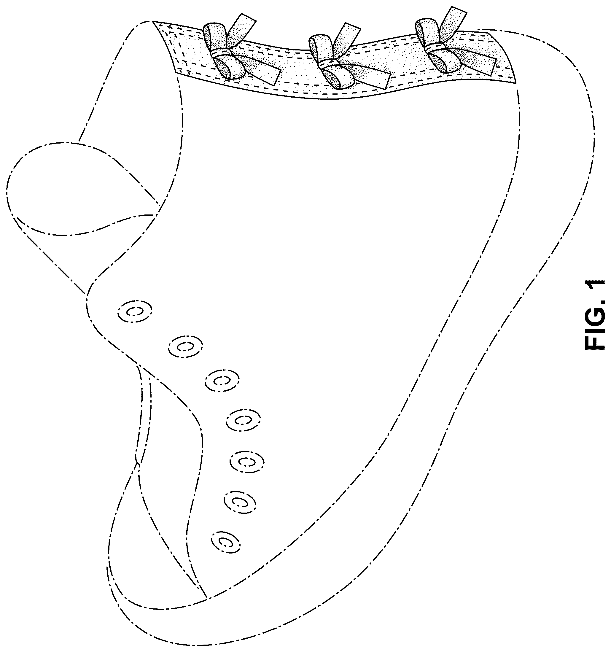 Patent USD1077424 — Shoe — Figure 1