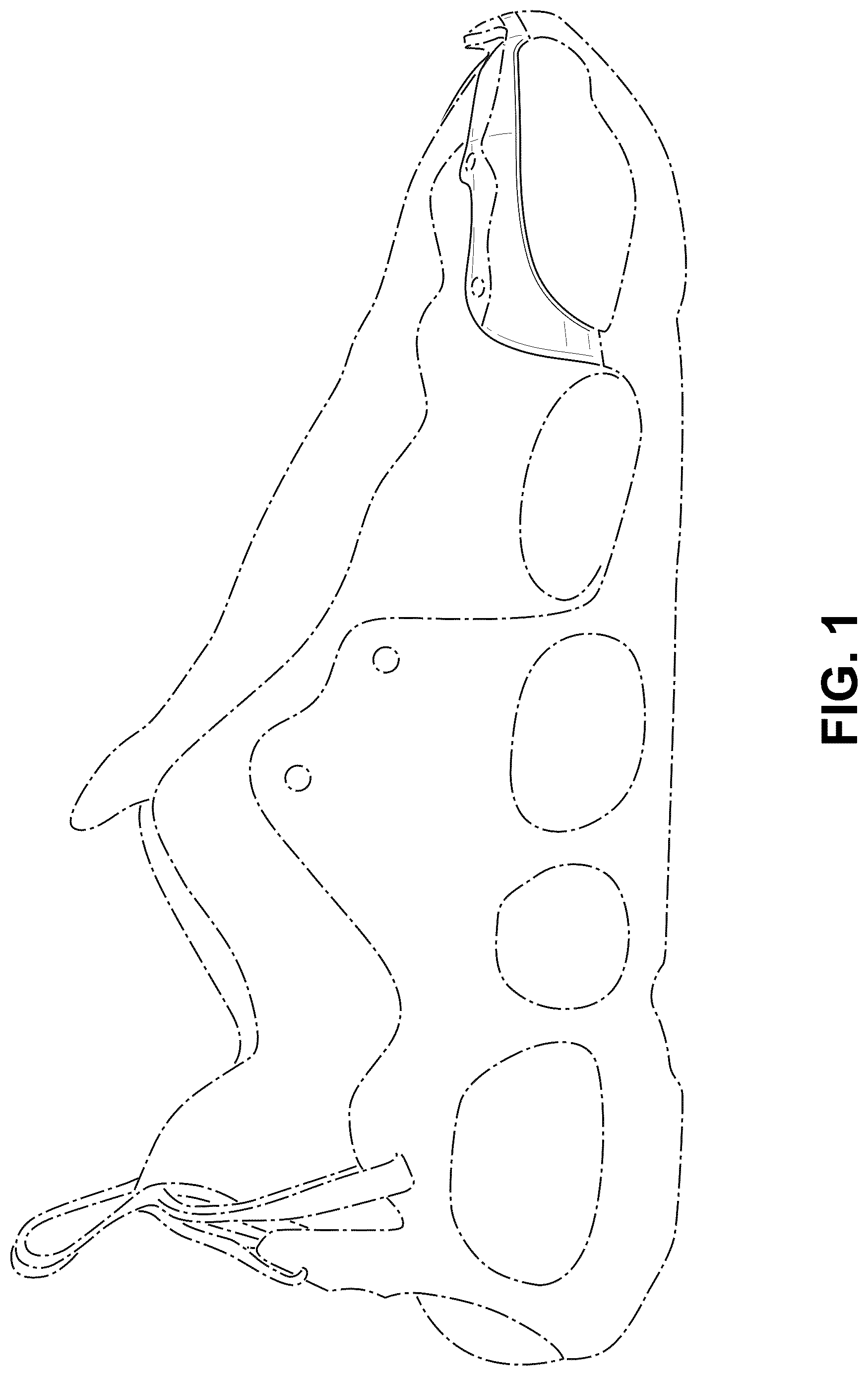 Patent USD1077432 Figure 1 – Shoe