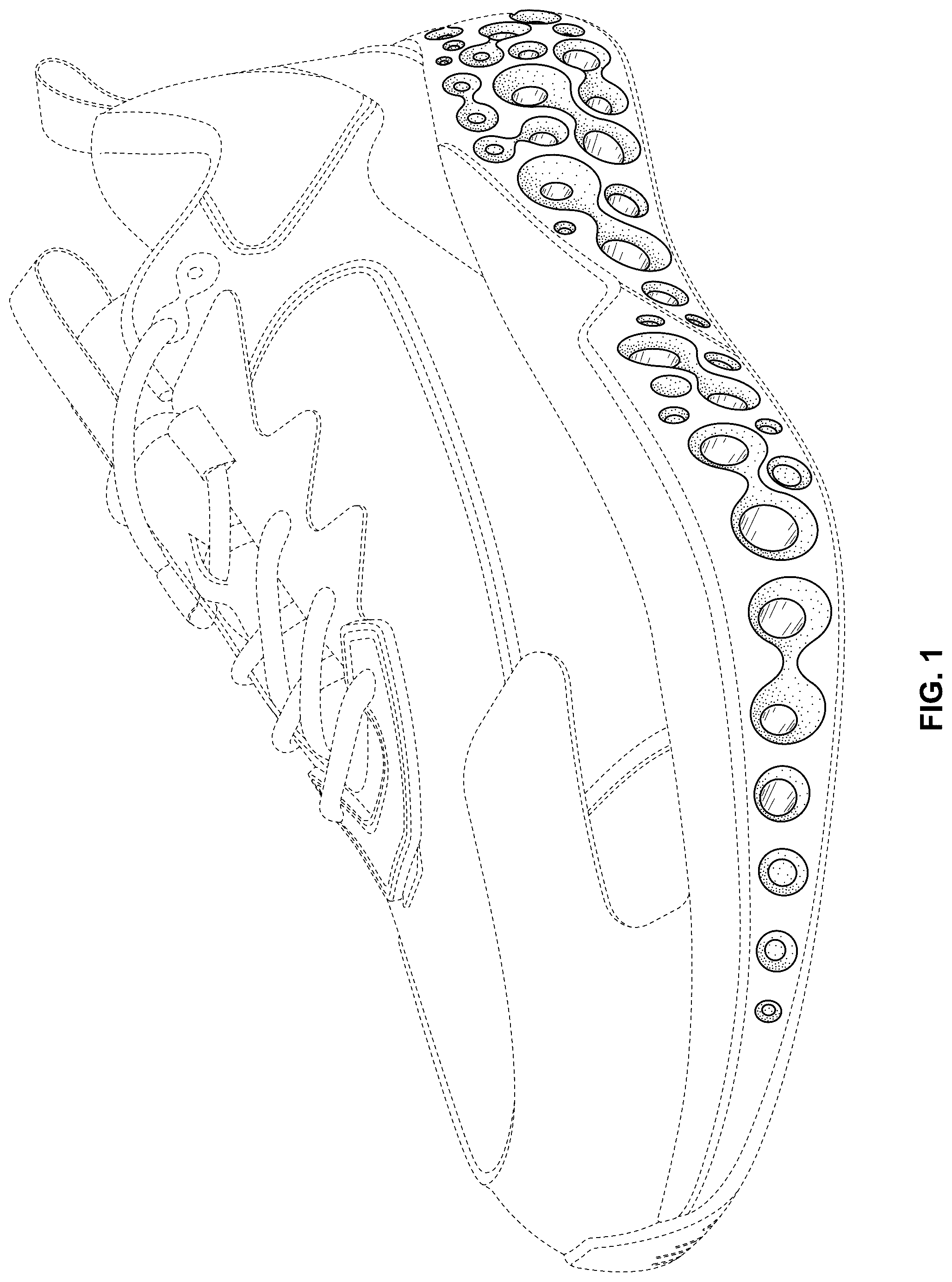 Patent USD1077435 — Shoe — Figure 1