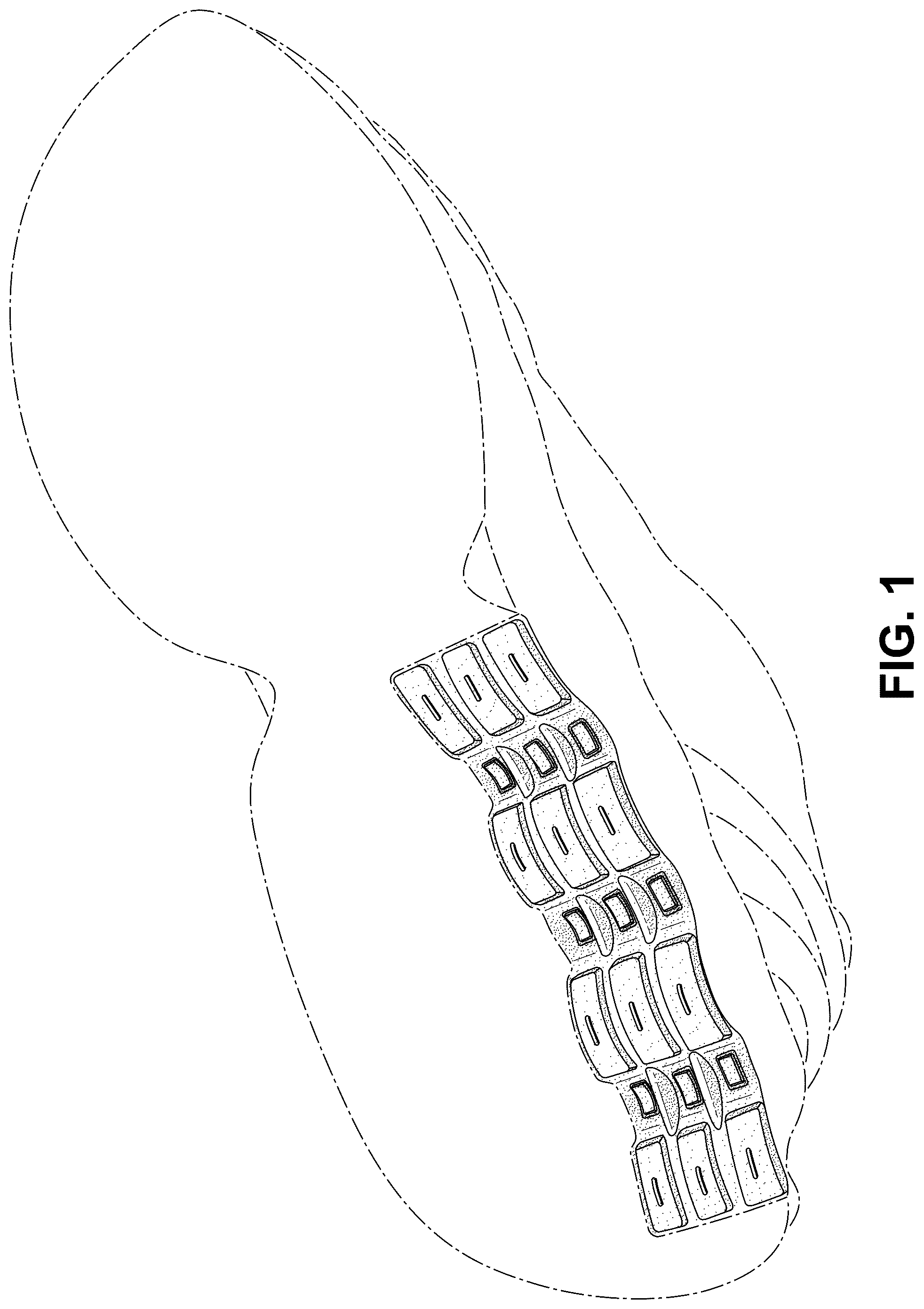 Patent USD1077438 Figure 1 – Shoe