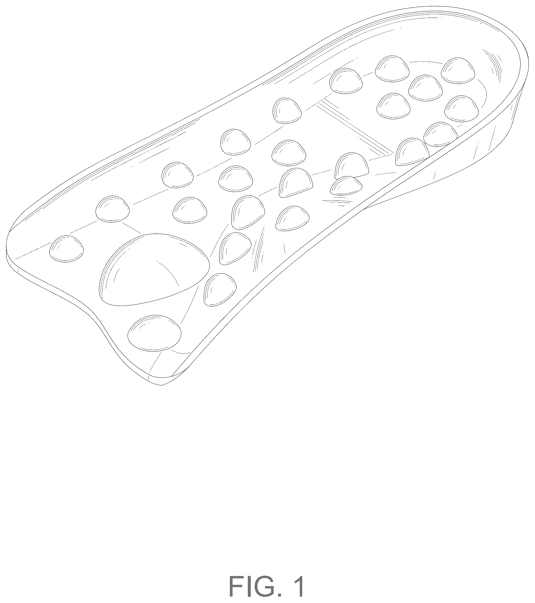 Patent USD1077440 — Insole — Figure 1