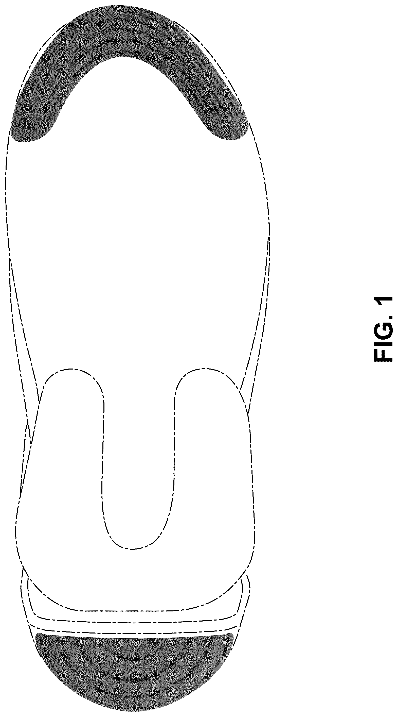 Patent USD1077442 Figure 1 – Shoe