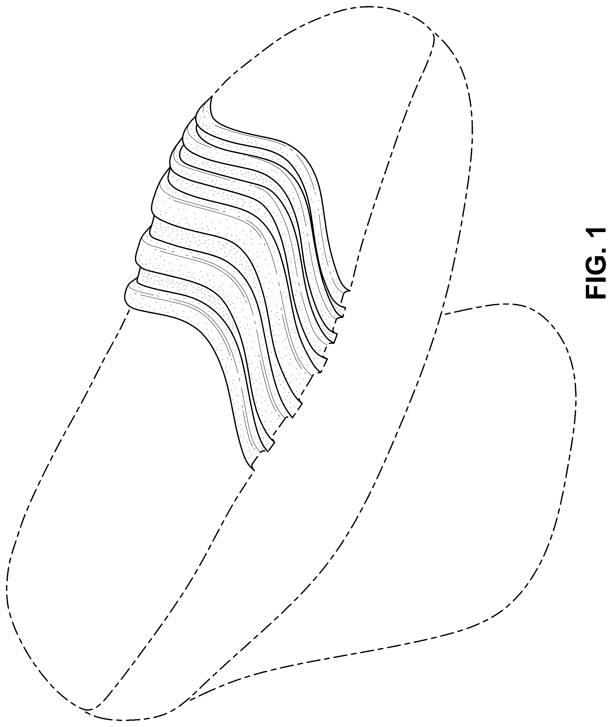 Patent USD1077443 Figure 1 – Shoe