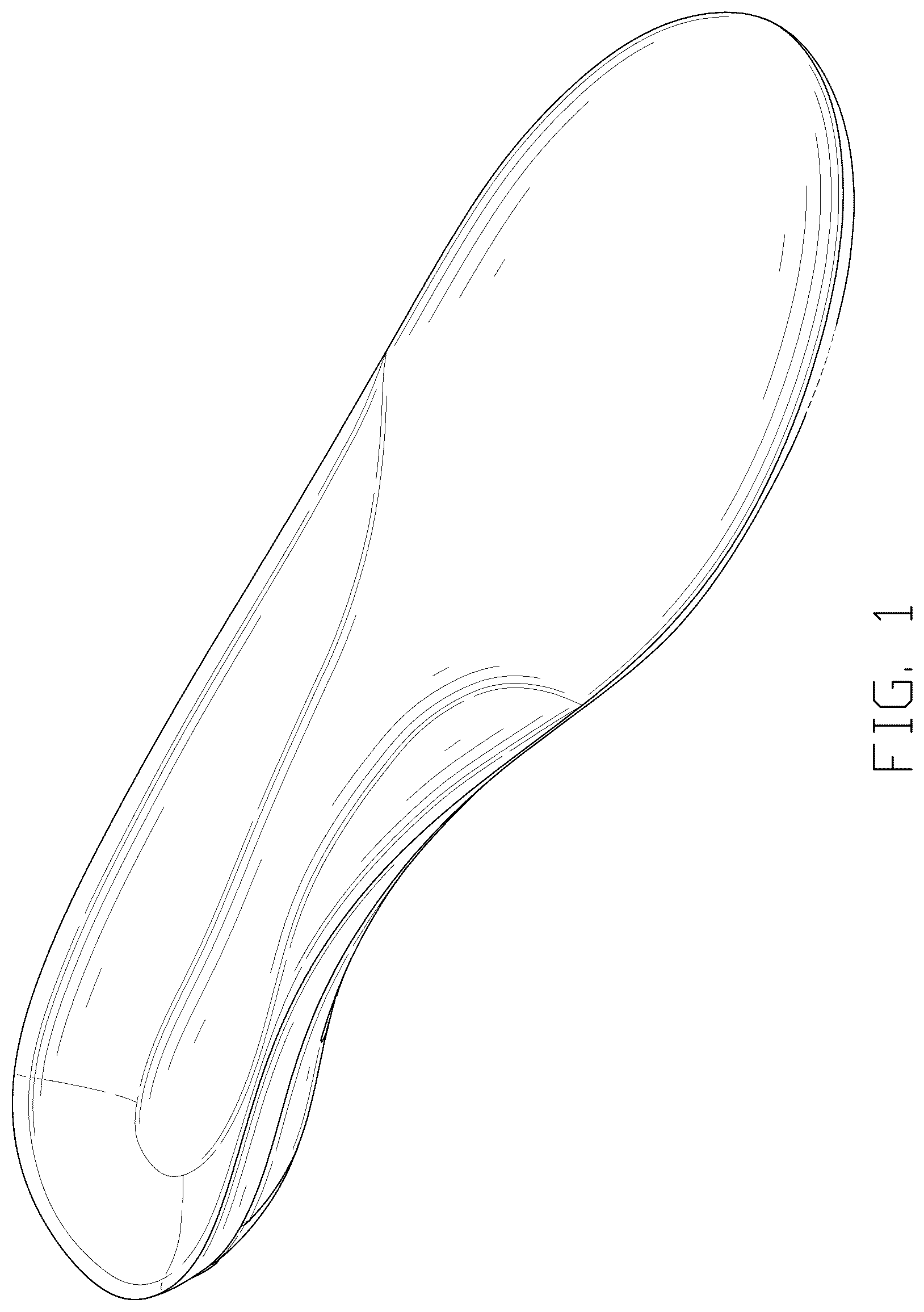 Patent USD1077448 Figure 1 – Insole