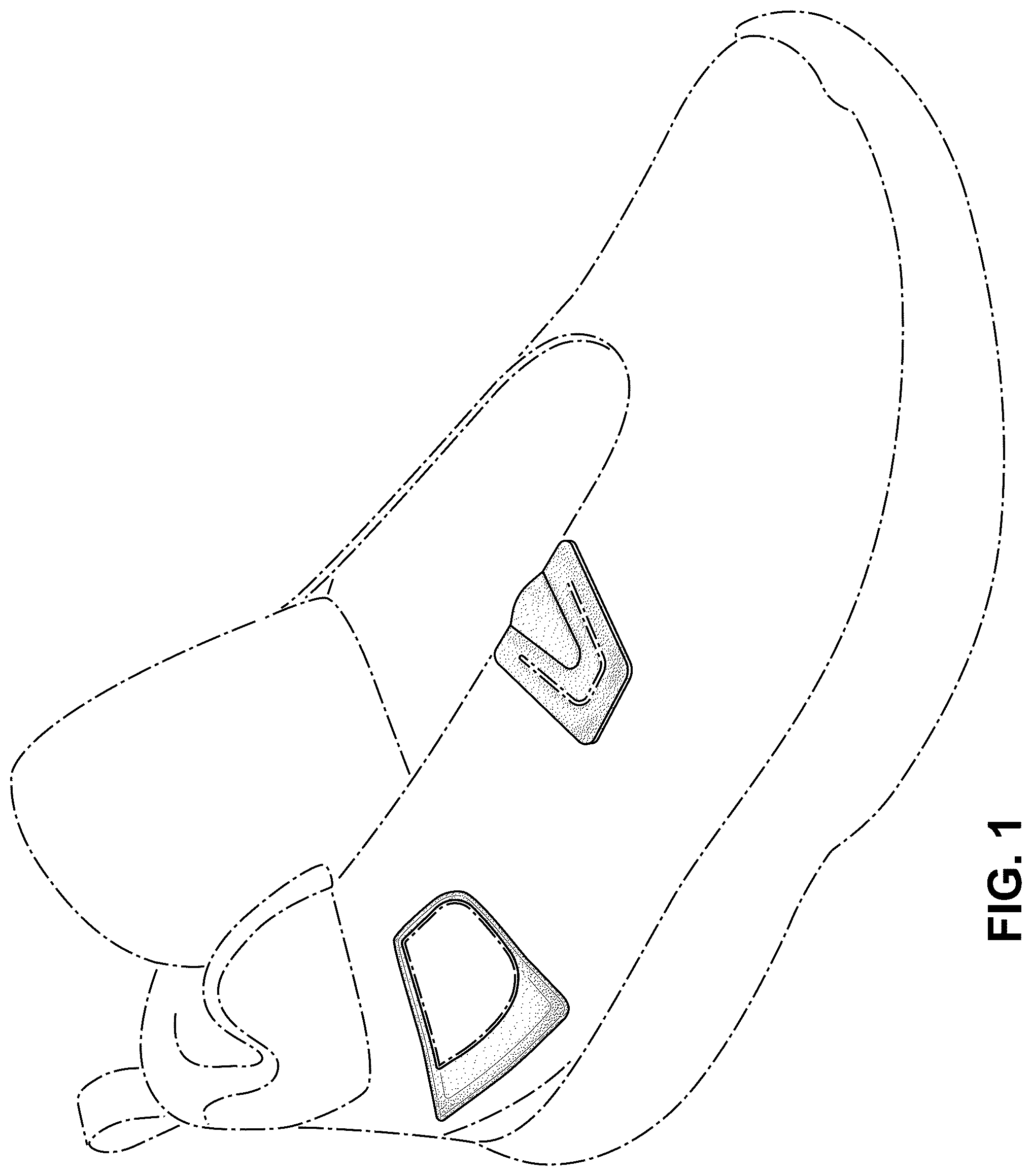 Patent USD1077453 Figure 1 – Shoe