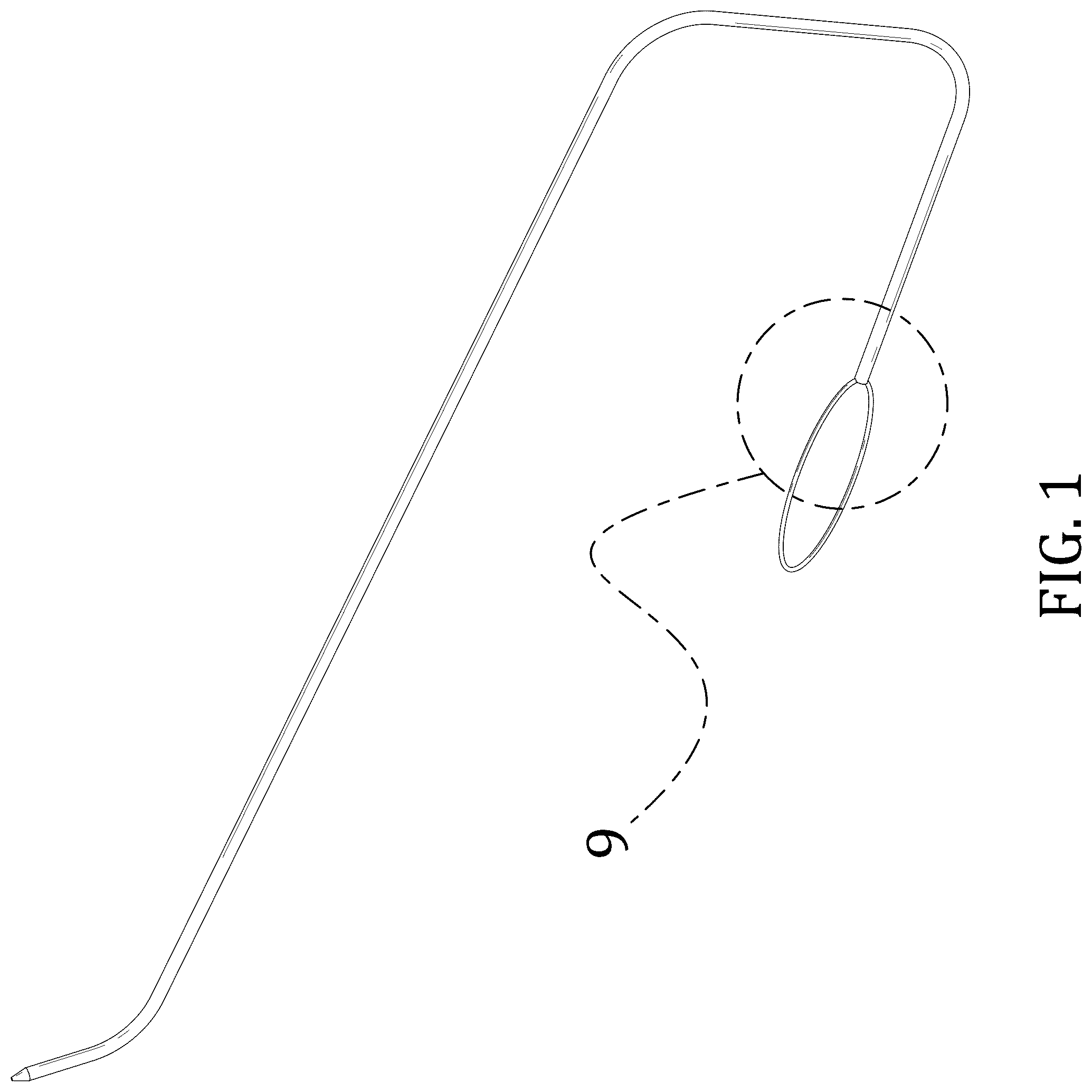 Patent USD1077459 Figure 1 – Beading needle