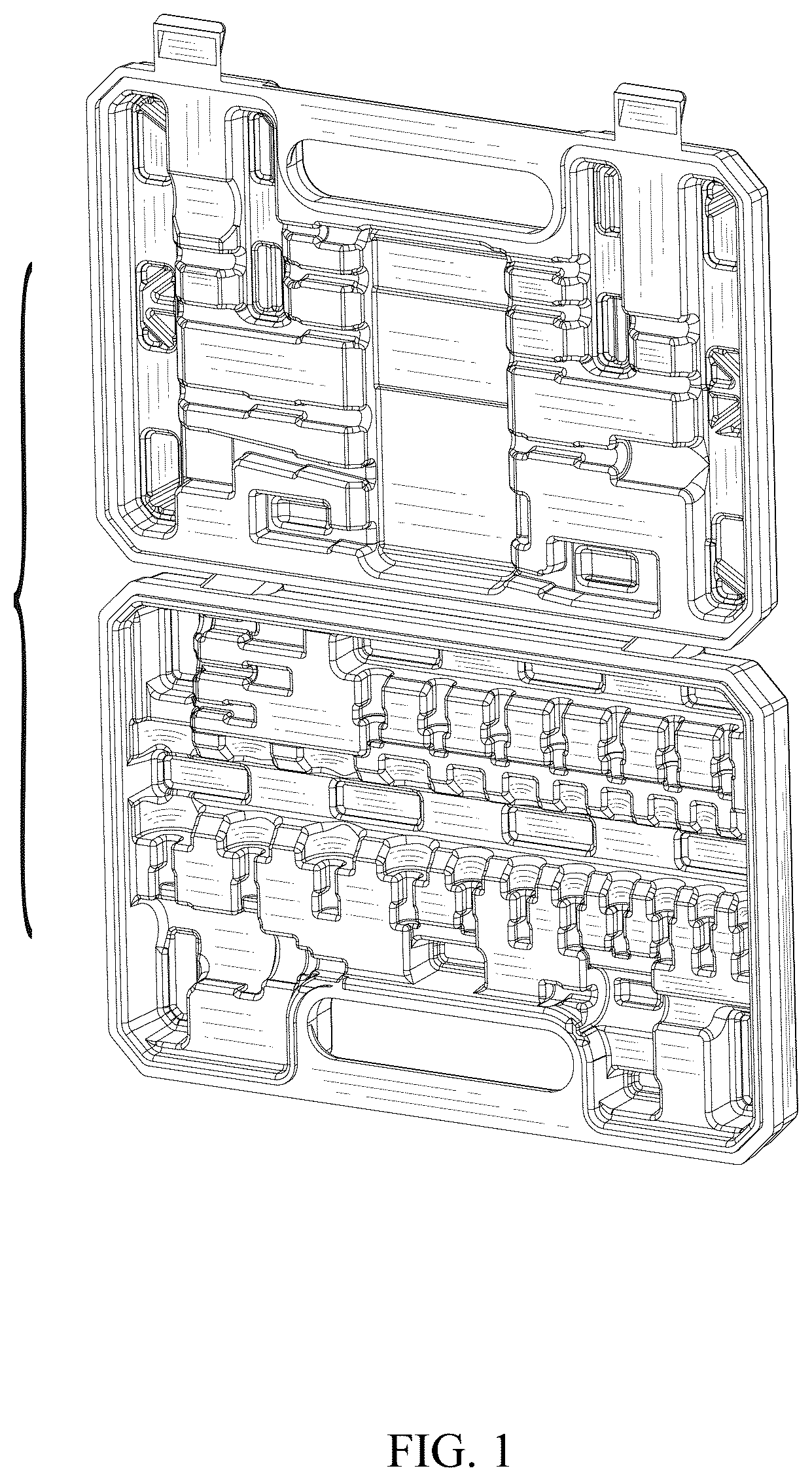 Patent USD1077468 — Toolbox — Figure 1