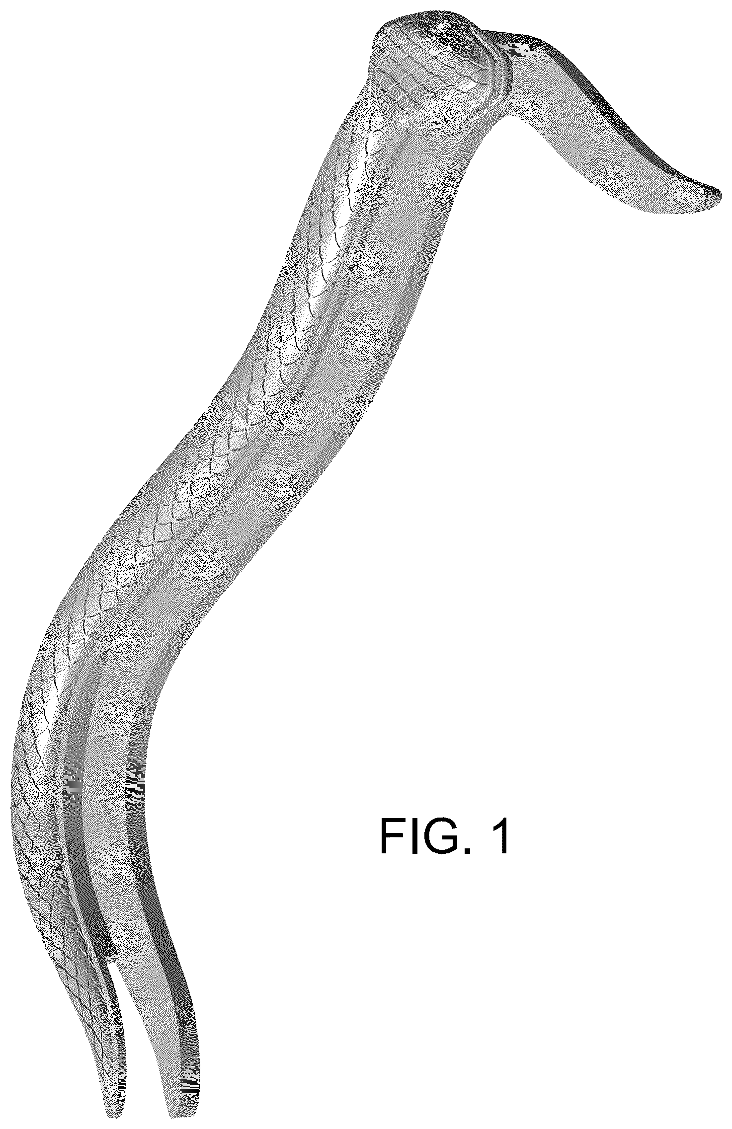 Patent USD1077480 Figure 1 – Clasp for purses and handbags